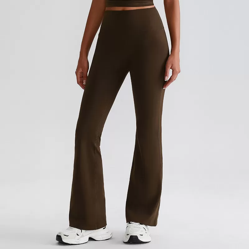 Leggings de yoga de pierna ancha y realce de glúteos para mujer FGB8008