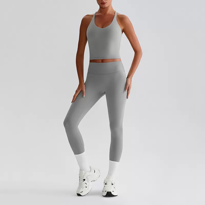 Conjuntos de yoga de 2 piezas para mujer, ropa deportiva, FGBTZ0128
