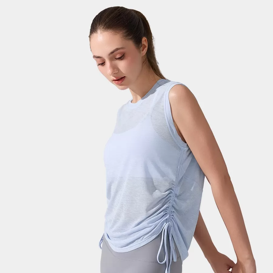 Chaleco de yoga sin mangas para mujer, transpirable, de secado rápido, para gimnasio y fitness, FGBYB395