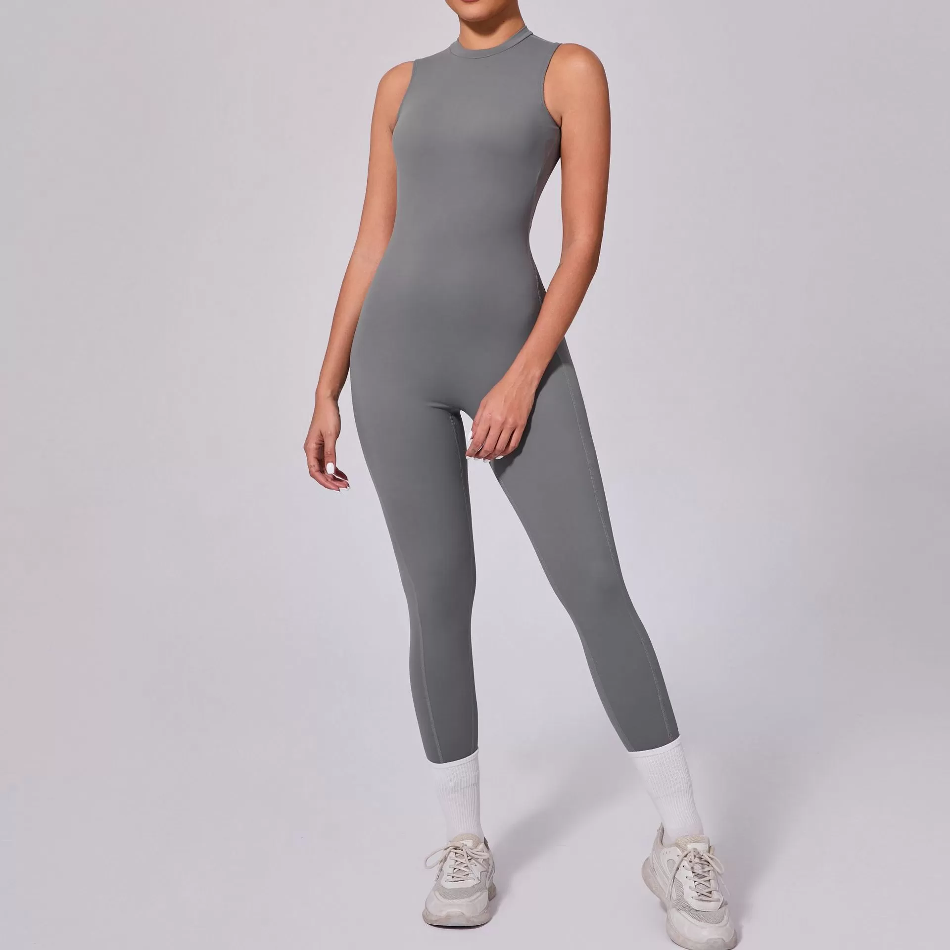 Mono deportivo de una pieza suave y sedoso para mujer FGBYL1210