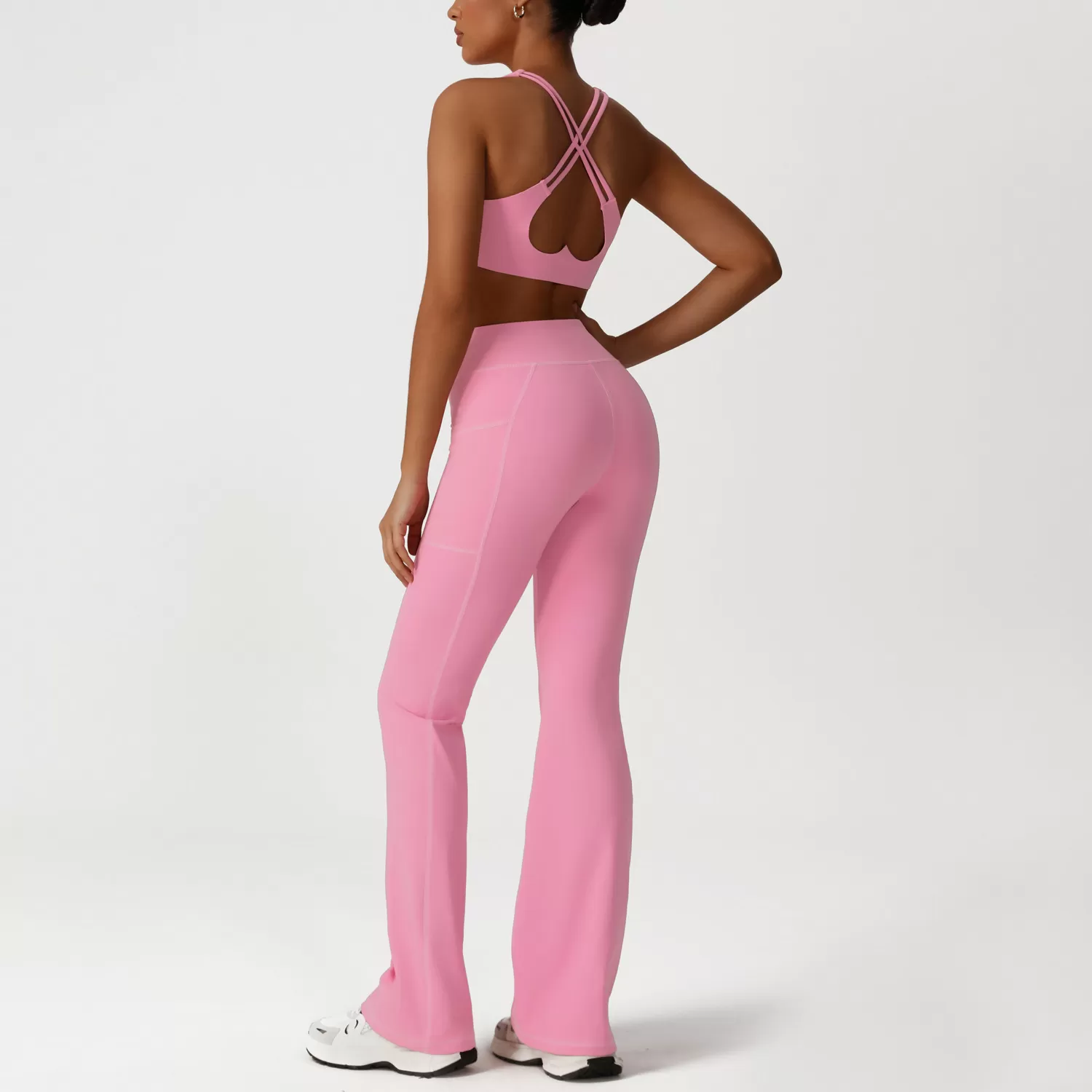 Conjuntos de yoga para mujer, ropa deportiva para entrenamiento, FGBSM2526