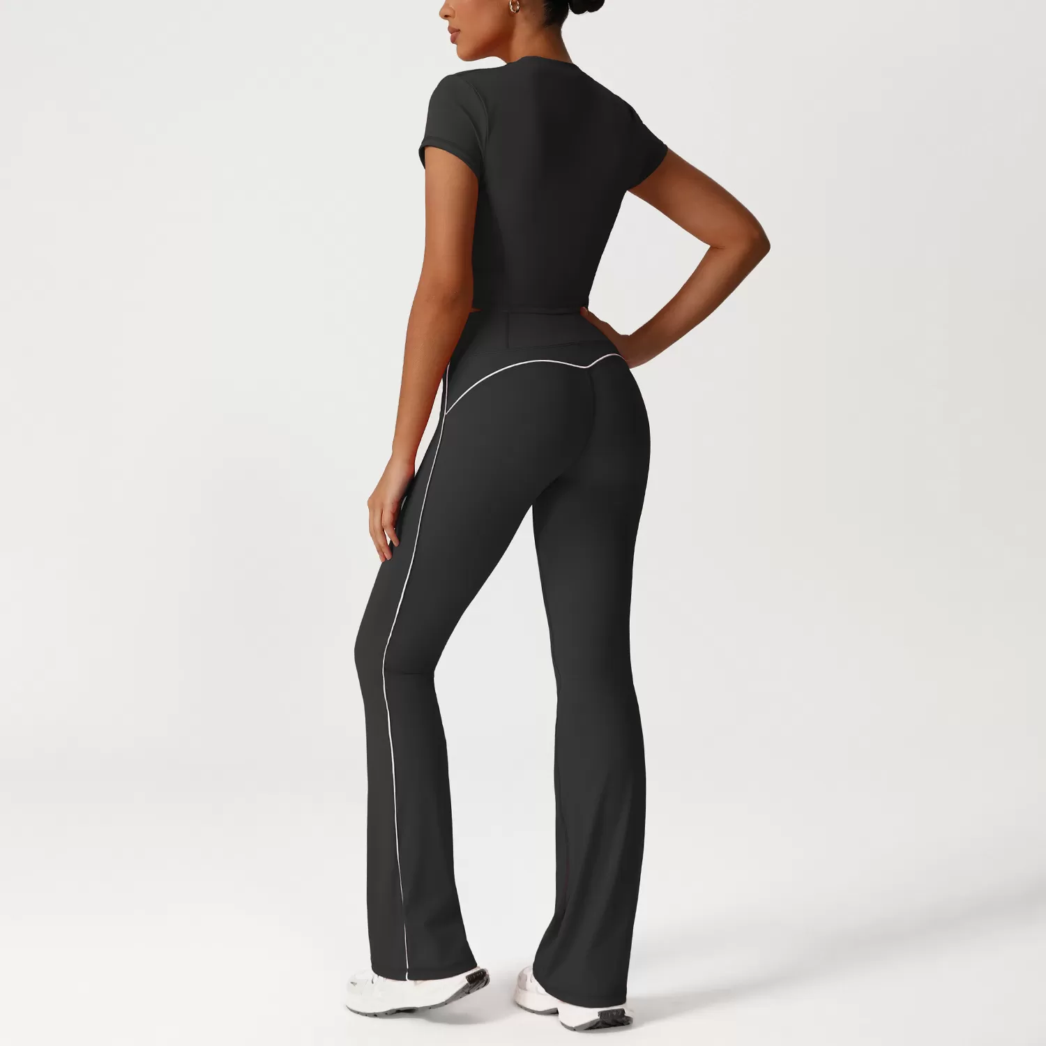 Conjunto deportivo ligero de 5 piezas para yoga para mujer FGBSM2535