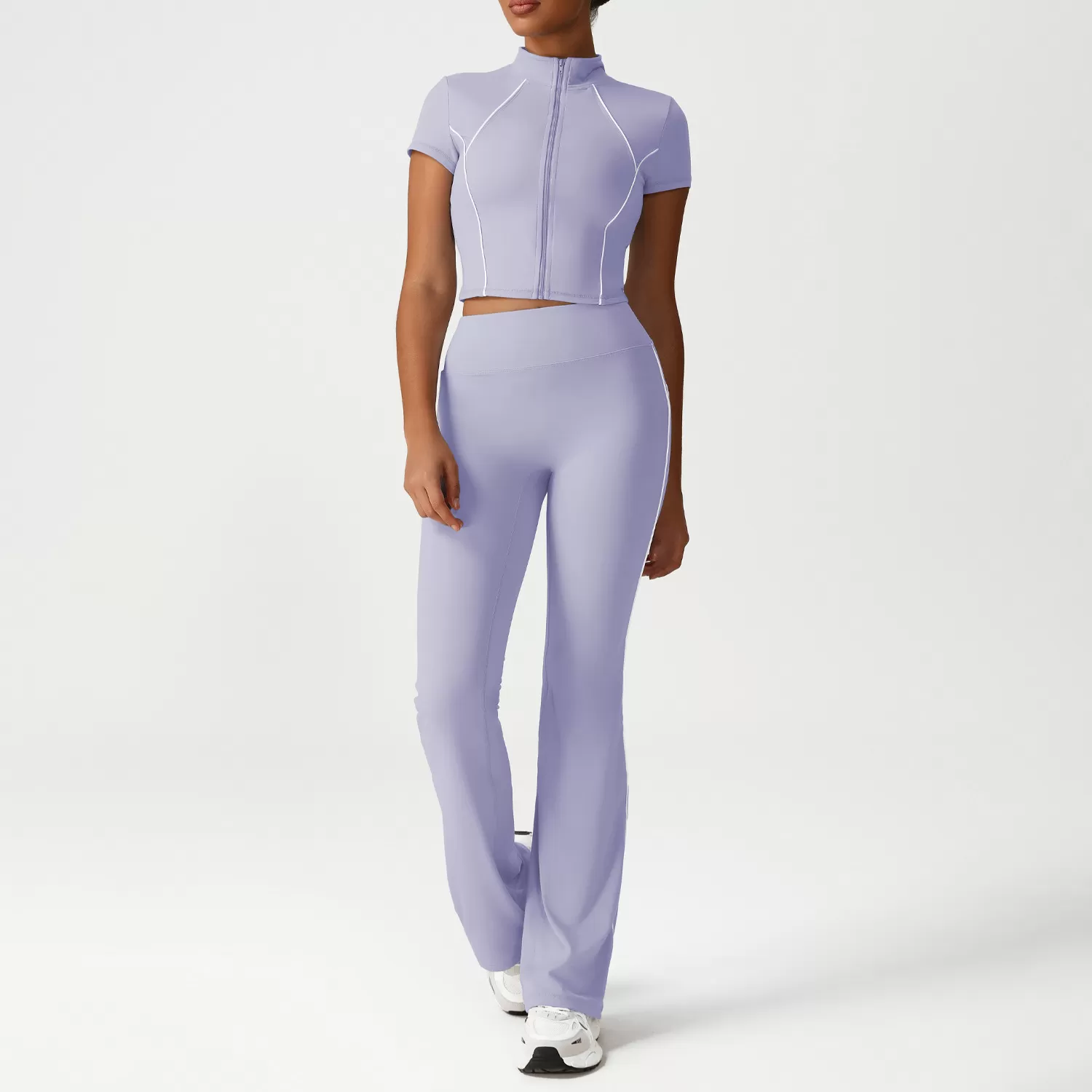 Conjunto deportivo ligero de 5 piezas para yoga para mujer FGBSM2535