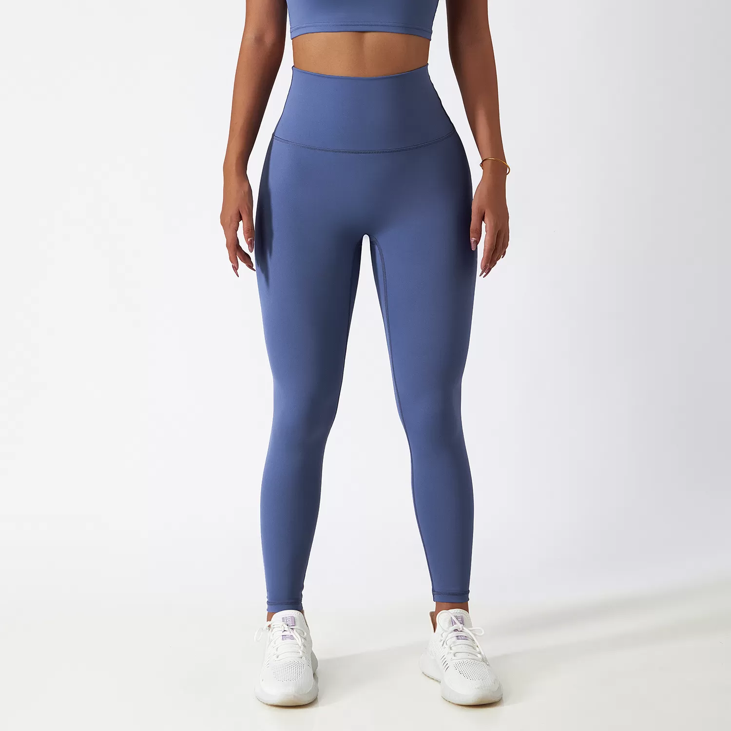 Pantalones deportivos de cintura alta para mujer, leggings de yoga FGBCK6116