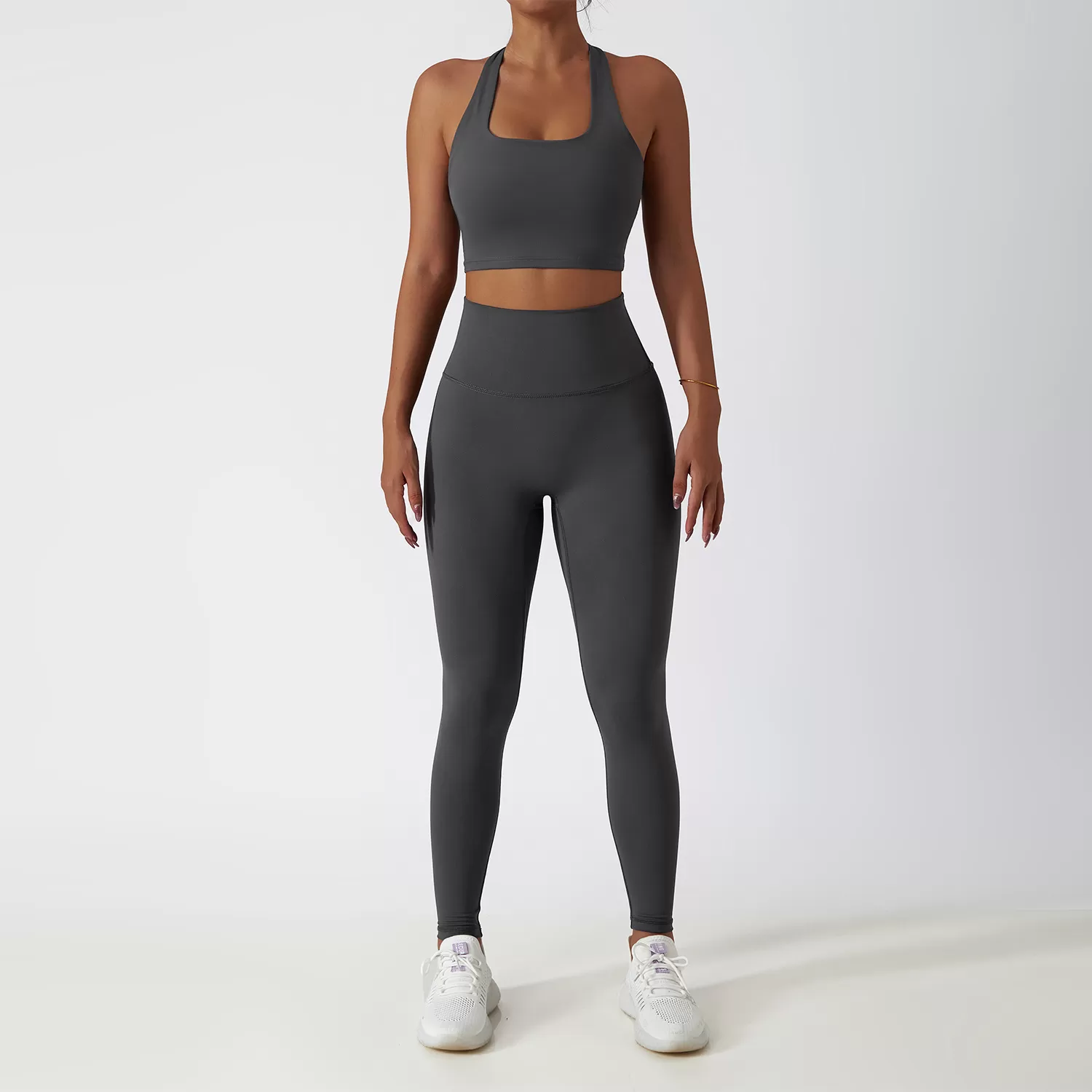 Conjunto de 4 piezas de chaqueta deportiva y leggings para mujer FGBTZ6116