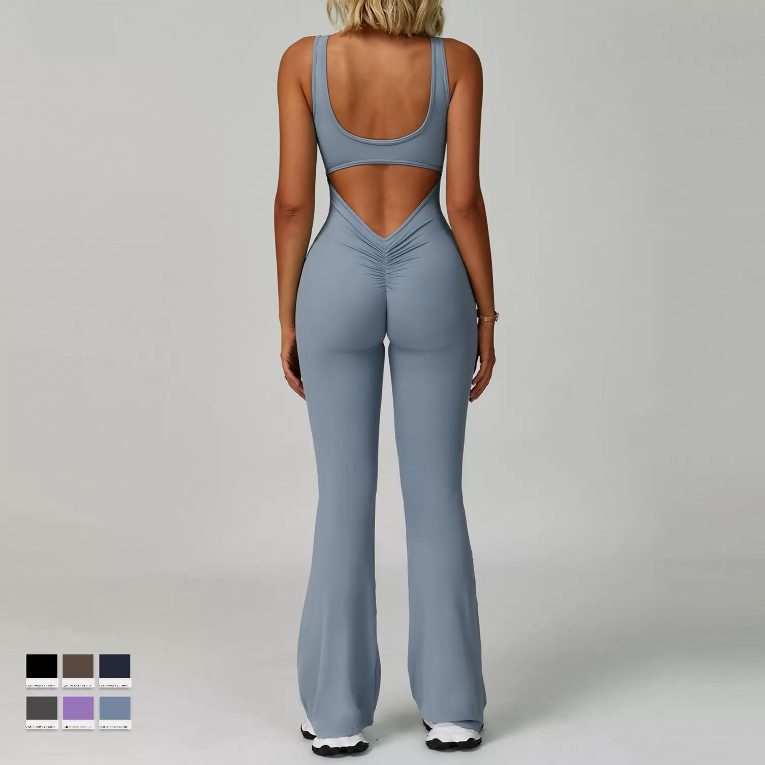 Nuevo mono de yoga de una pieza acampanado de moda FGBCLT8260