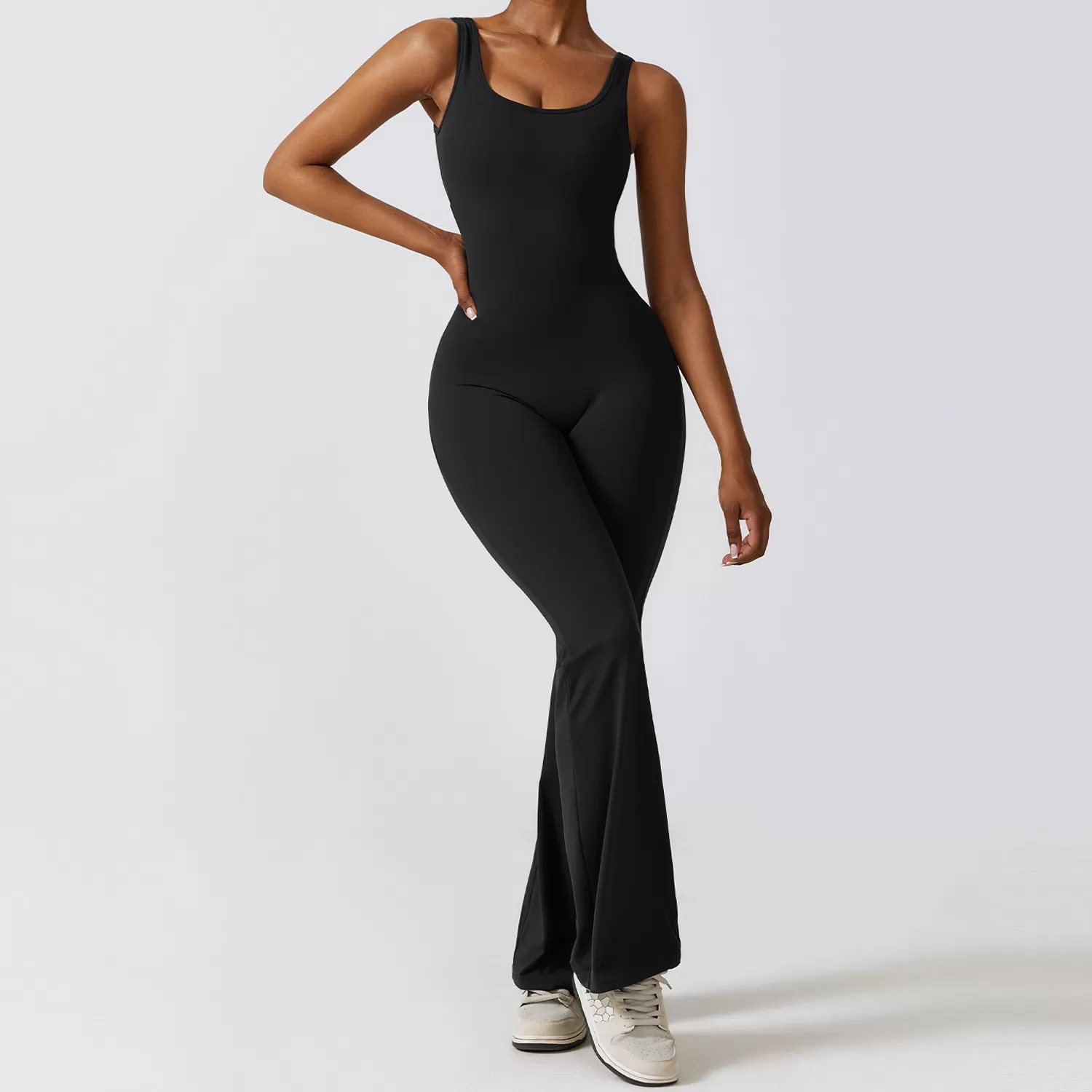 Nuevo mono de yoga de una pieza acampanado de moda FGBCLT8260