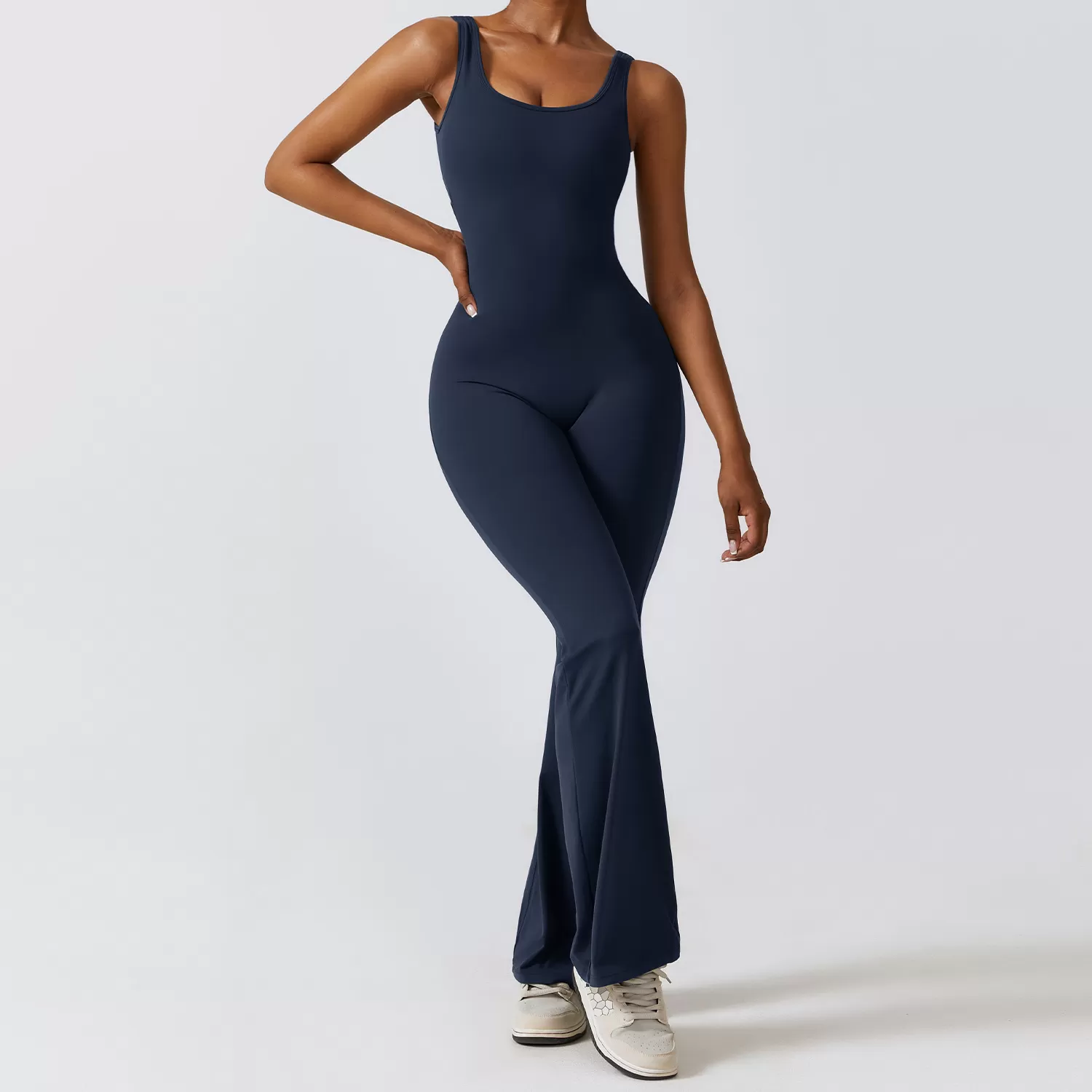 Nuevo mono de yoga de una pieza acampanado de moda FGBCLT8260