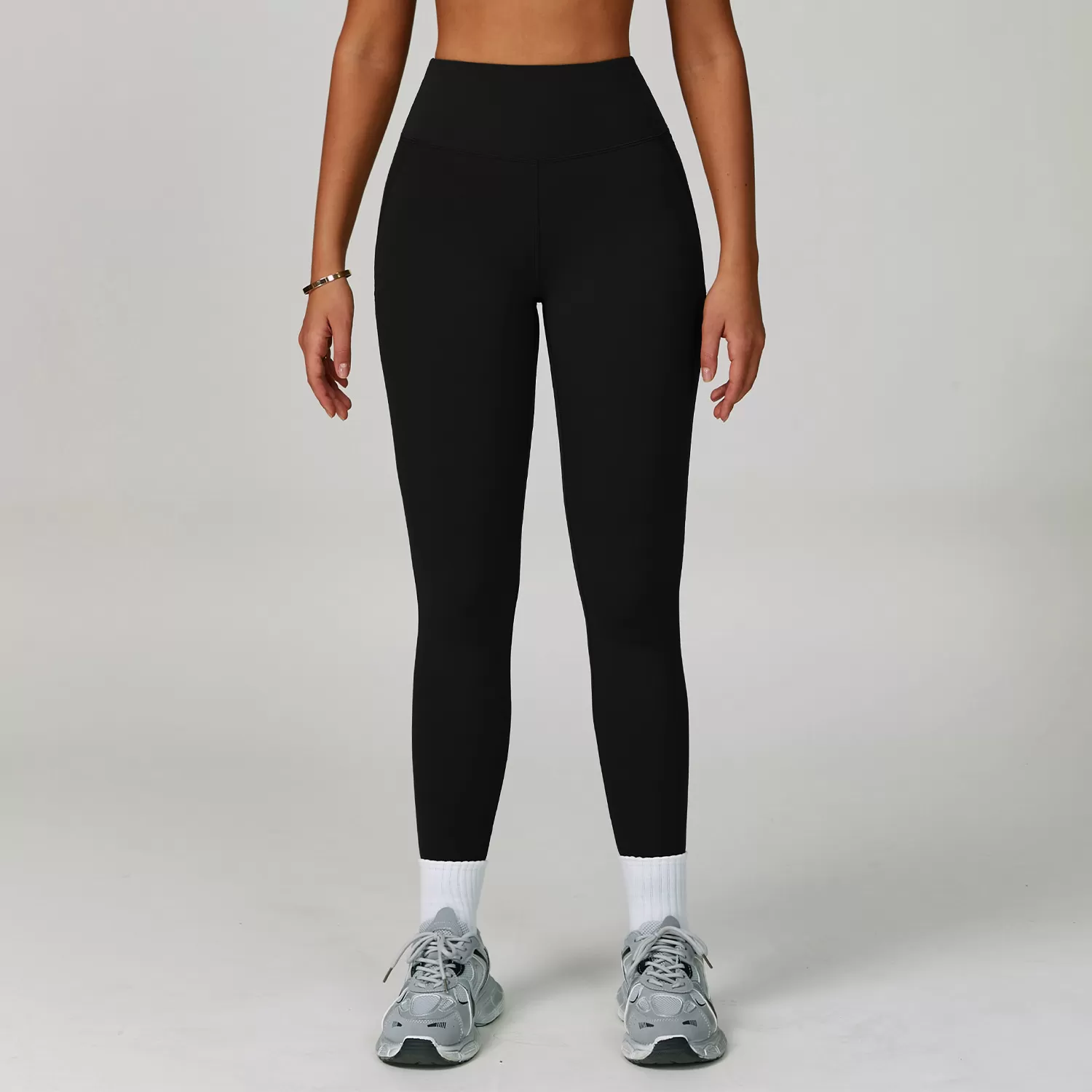Leggings de yoga de cintura alta con textura suave y mantequilla para mujer FGBECK3091-1