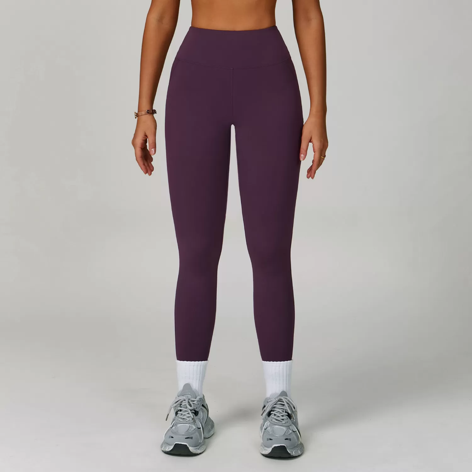 Leggings de yoga de cintura alta con textura suave y mantequilla para mujer FGBECK3091-1