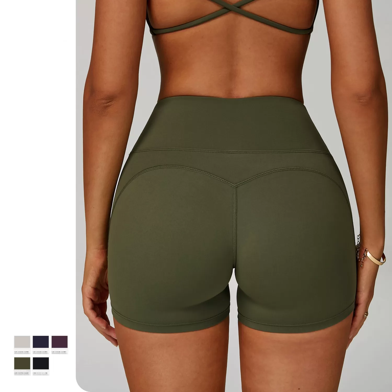 Pantalones cortos para correr, deportes, entrenamiento, yoga, FGBEDK3091