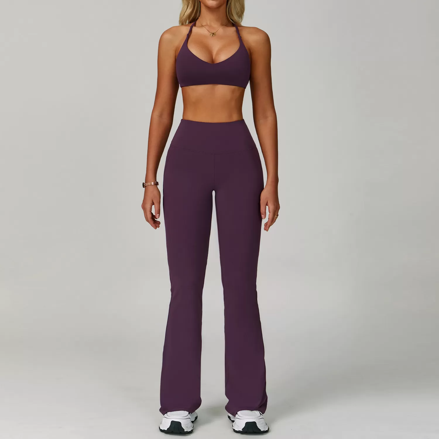 Conjunto de yoga de compresión de 5 piezas de alta calidad FGBTZ3091