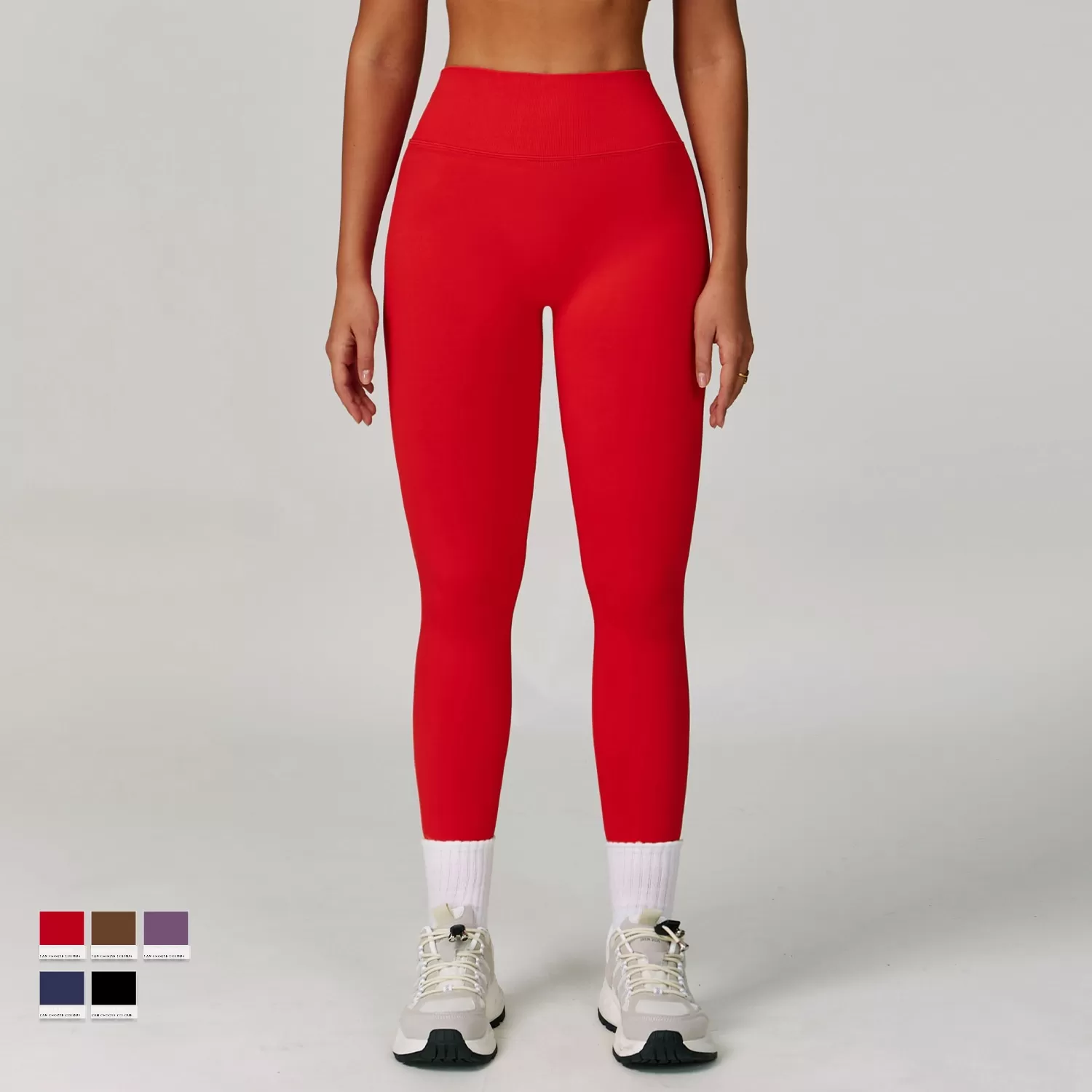 Pantalones de yoga sin costuras para mujer, mallas deportivas para gimnasio, FGBDCK7790