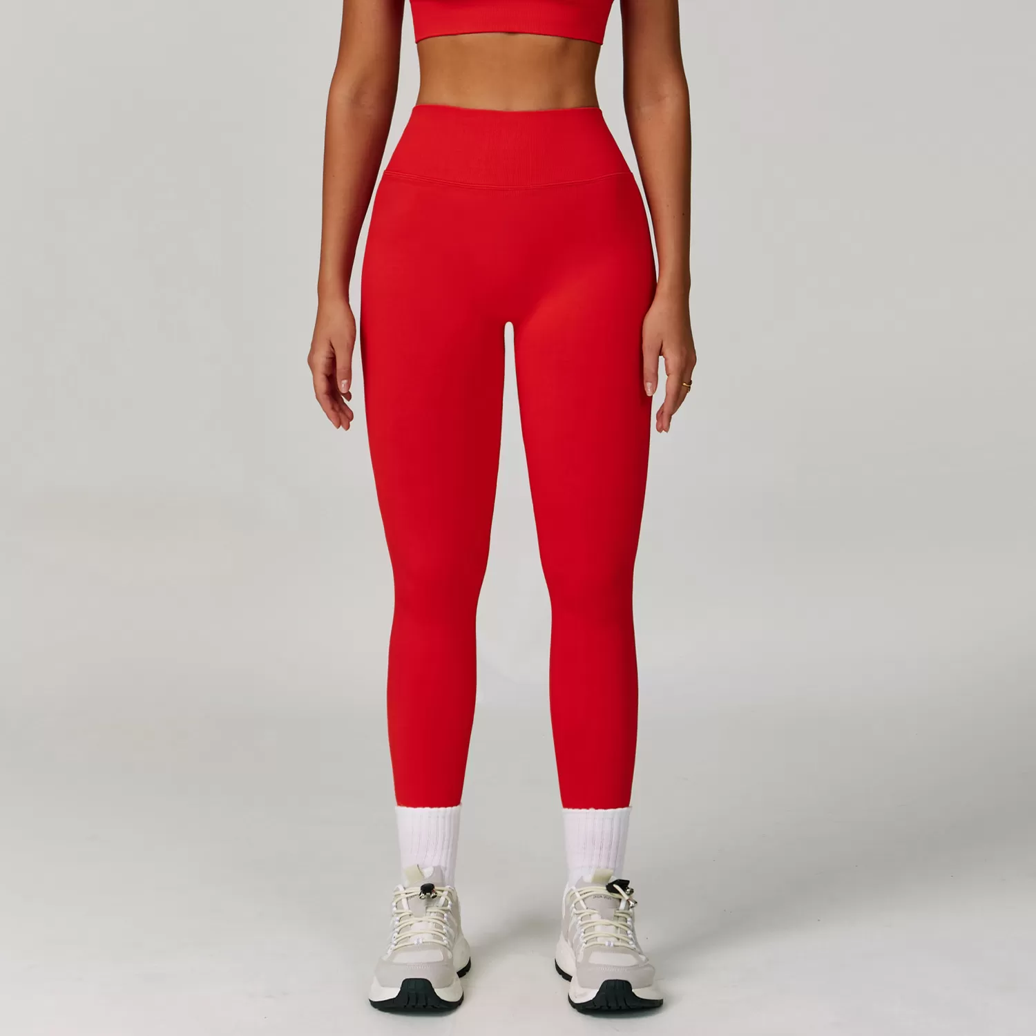 Pantalones de yoga sin costuras para mujer, mallas deportivas para gimnasio, FGBDCK7790