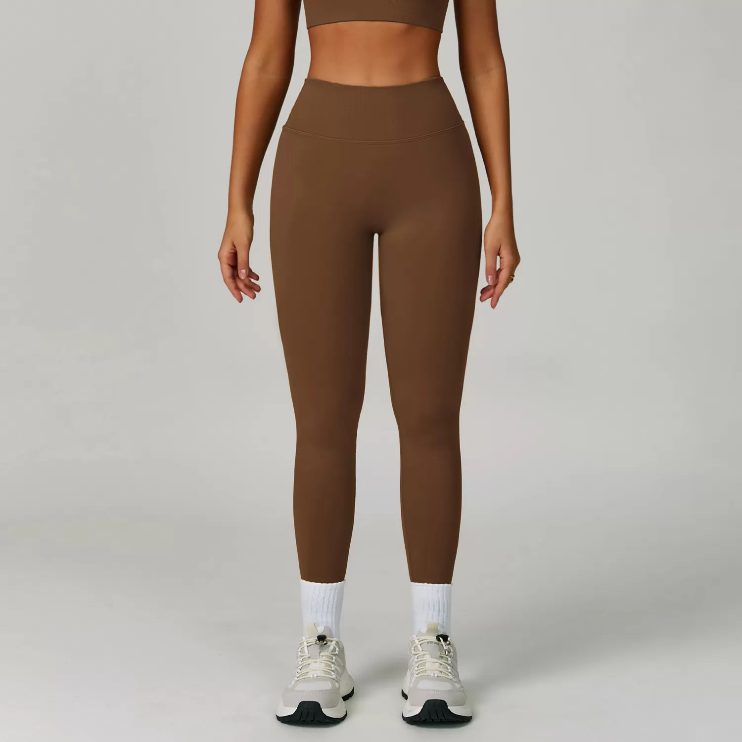 Pantalones de yoga sin costuras para mujer, mallas deportivas para gimnasio, FGBDCK7790