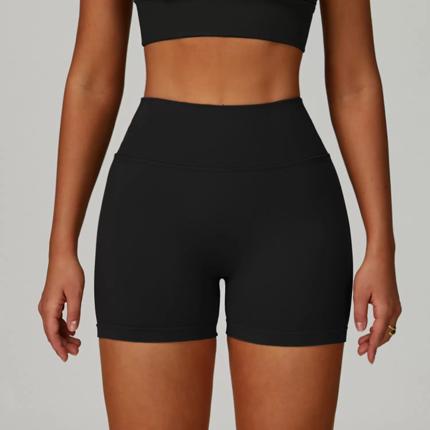 Pantalones cortos de yoga de secado rápido y sin costuras para fitness FGBDDK7790