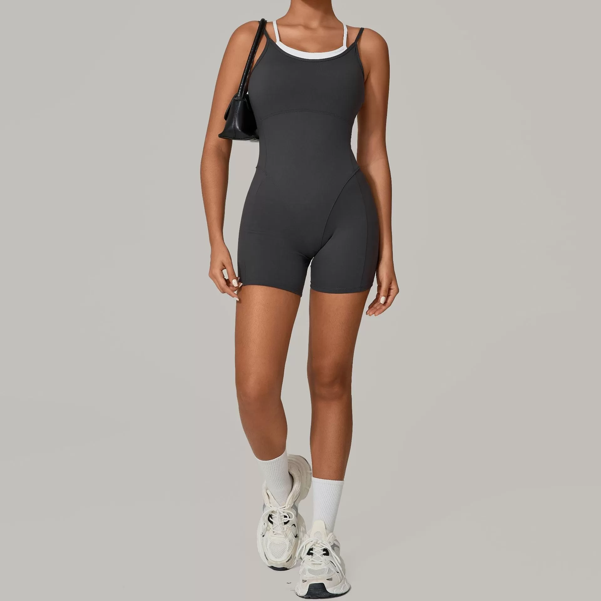 Mono deportivo de yoga de una pieza para mujer para entrenamientos FGB0627