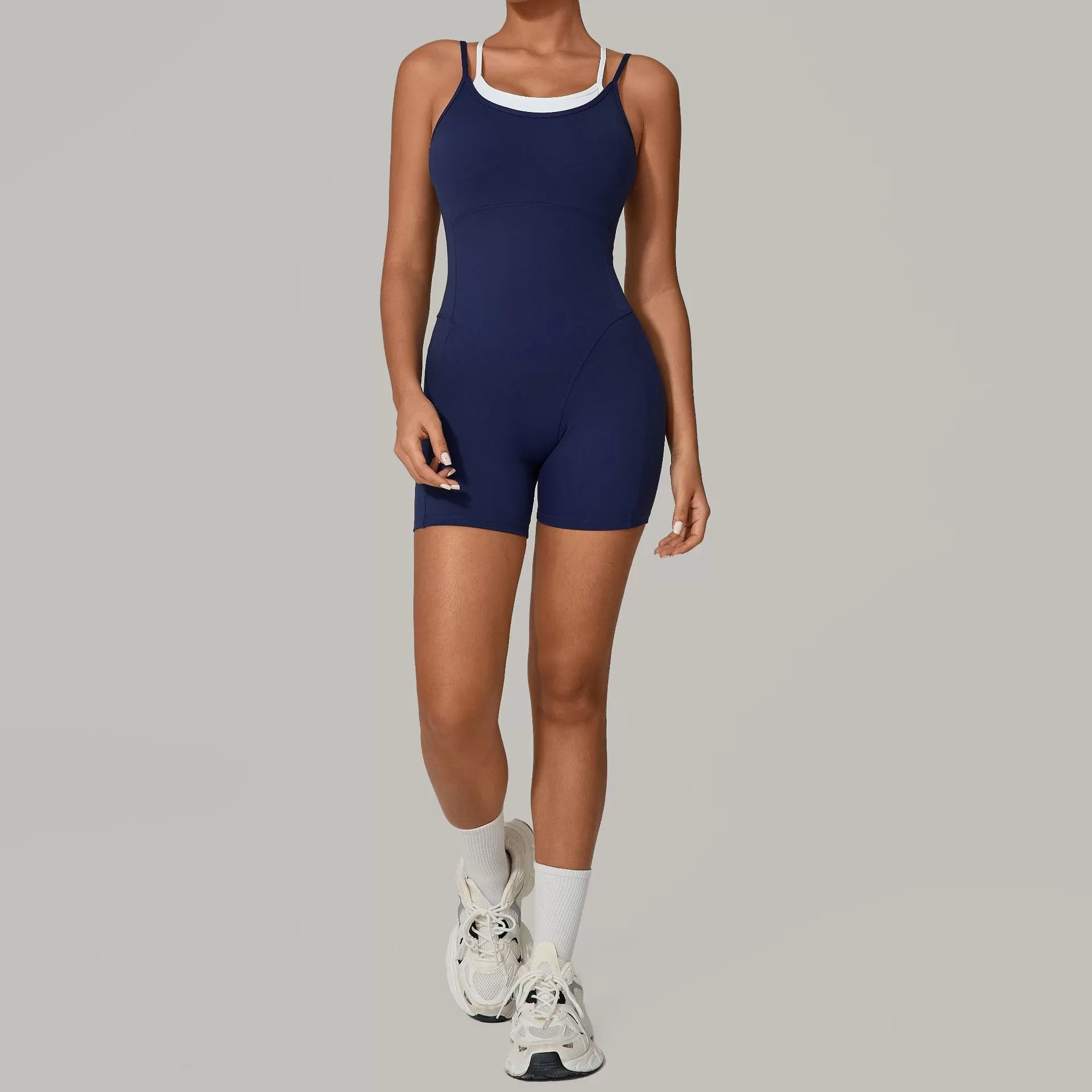 Mono deportivo de yoga de una pieza para mujer para entrenamientos FGB0627