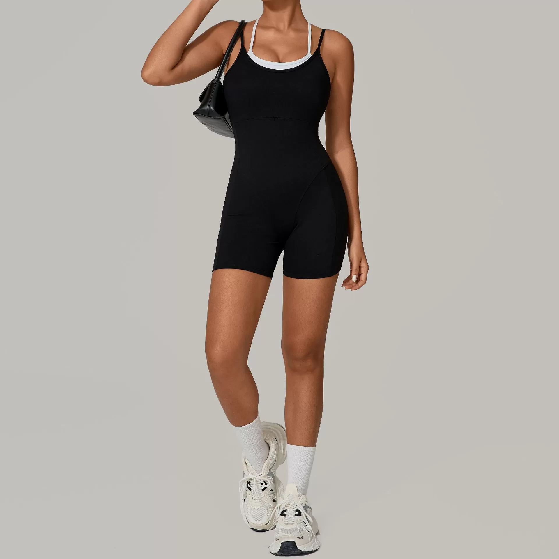 Mono deportivo de yoga de una pieza para mujer para entrenamientos FGB0627