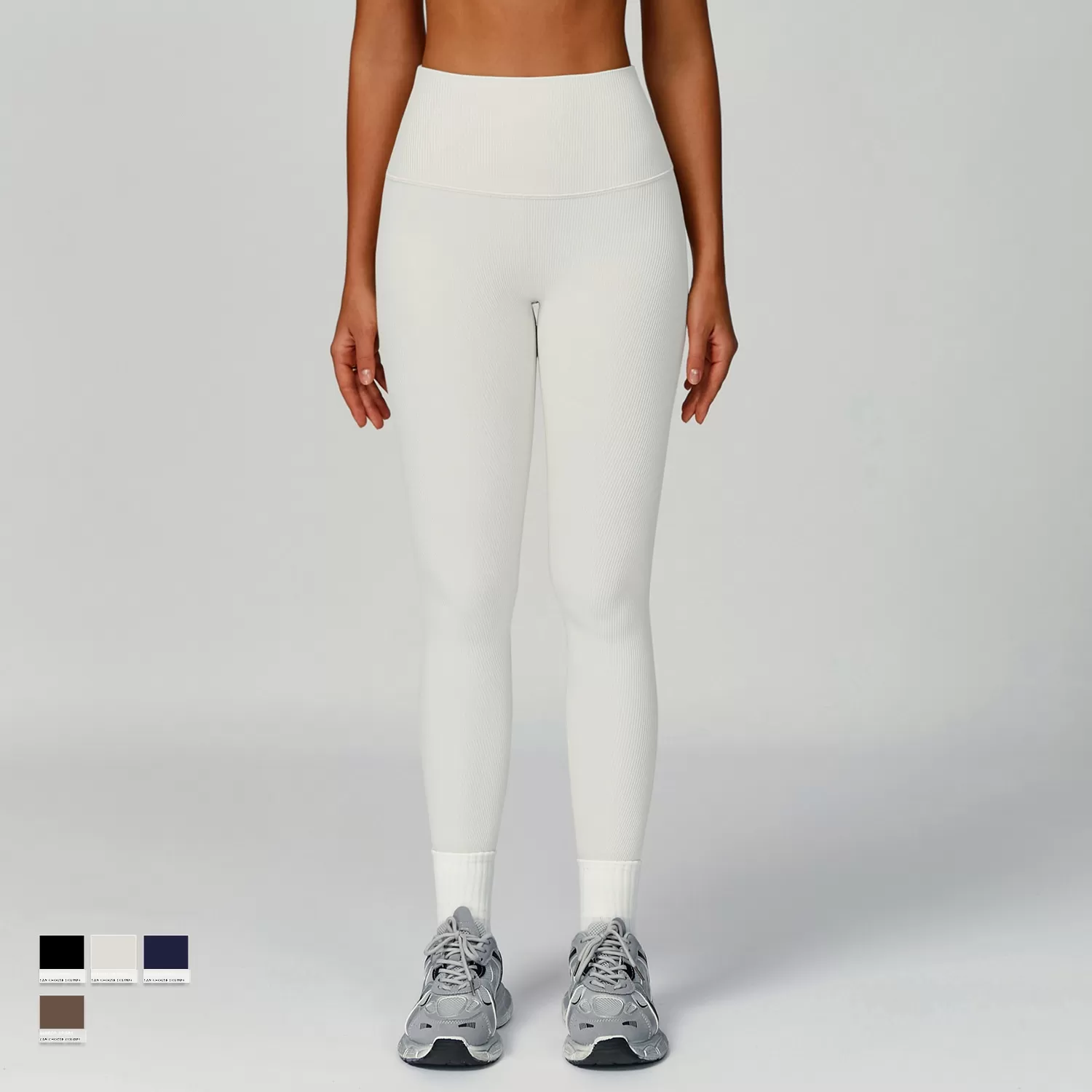 Leggings de yoga, diseño personalizado, color, levantamiento de glúteos, FGBECK3093