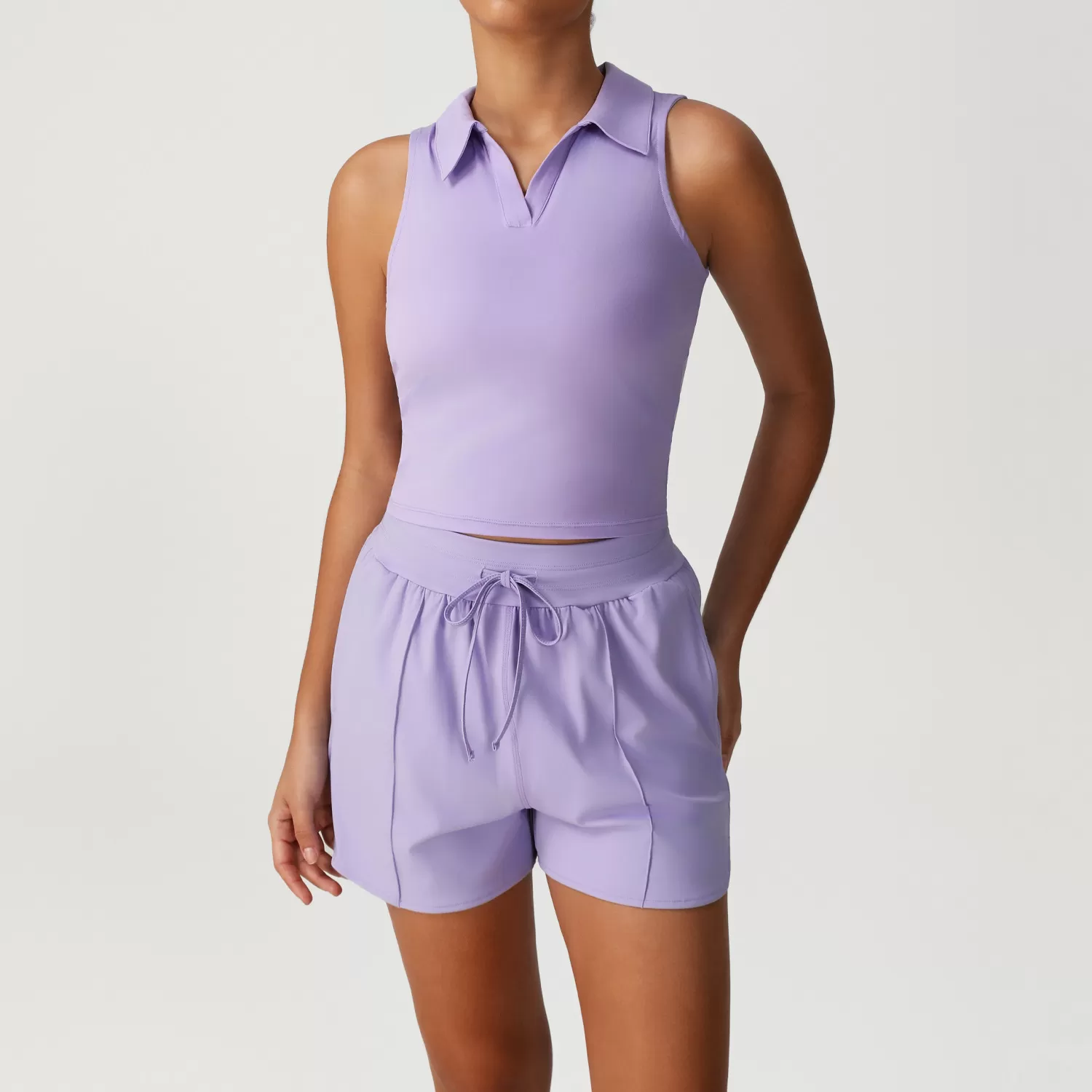 Ropa deportiva de yoga, tops y pantalones cortos, ropa personalizada, FGBSM2530