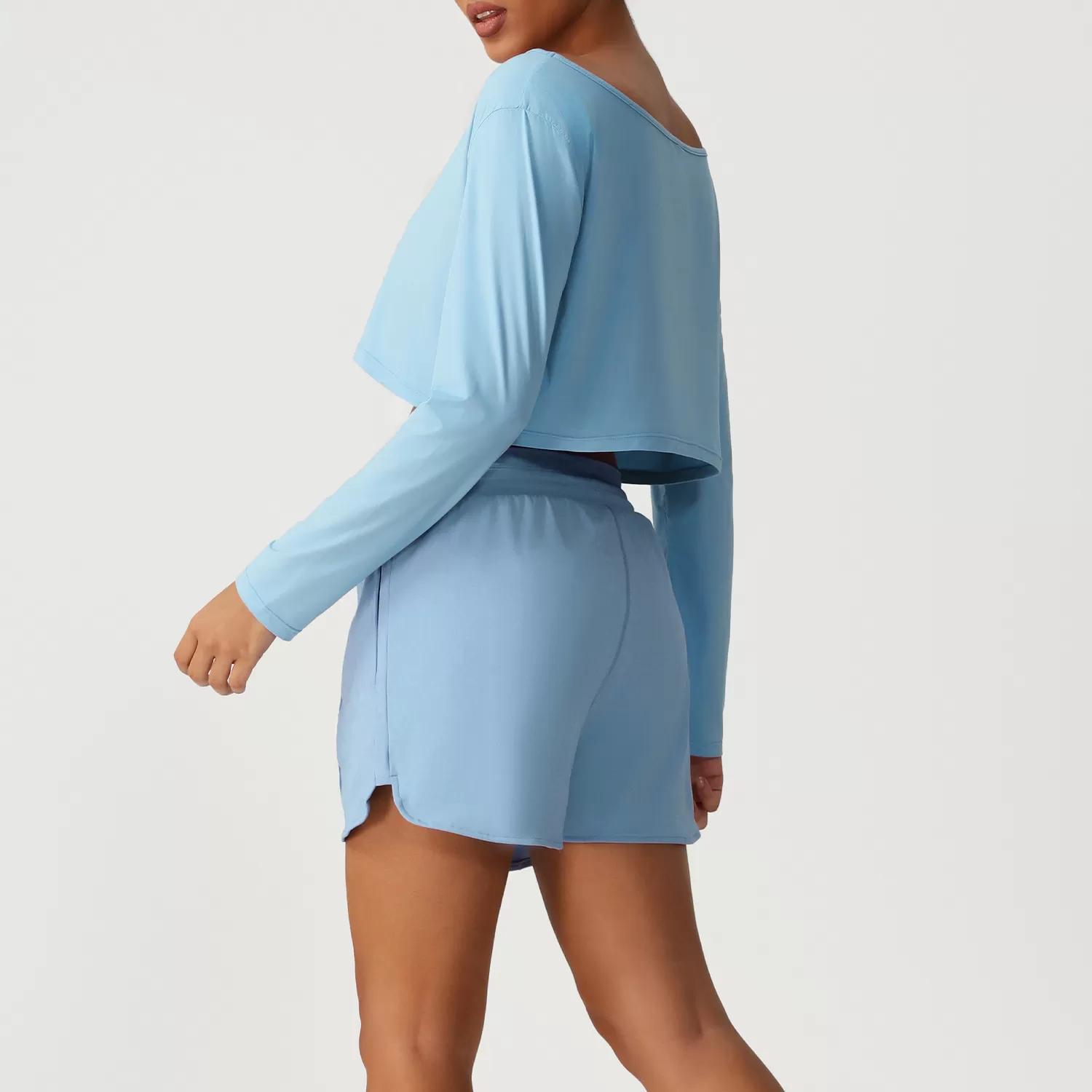 Ropa deportiva de yoga, tops y pantalones cortos, ropa personalizada, FGBSM2530