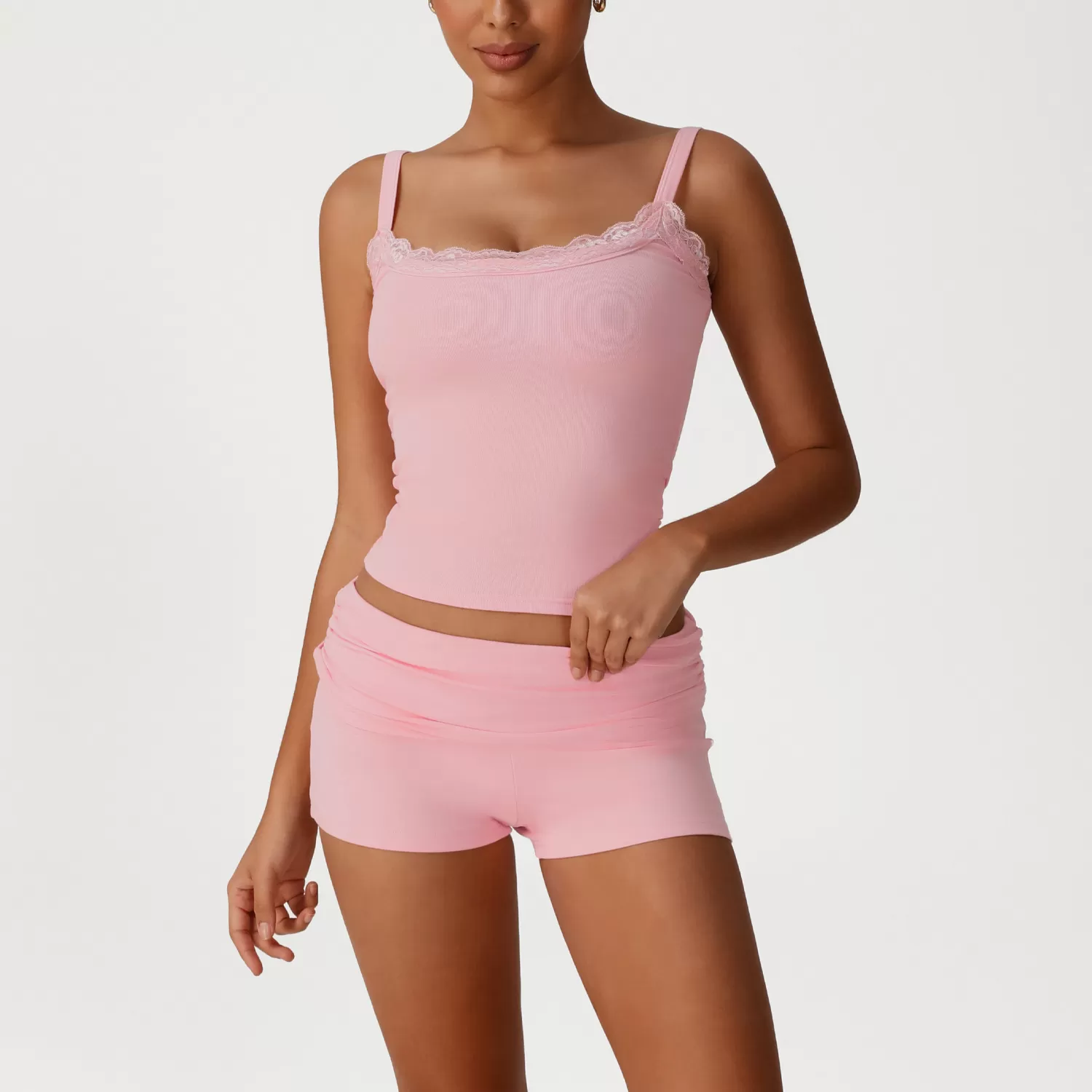 Conjunto deportivo de 3 piezas Naked Feeling para yoga y fitness FGBSM2537