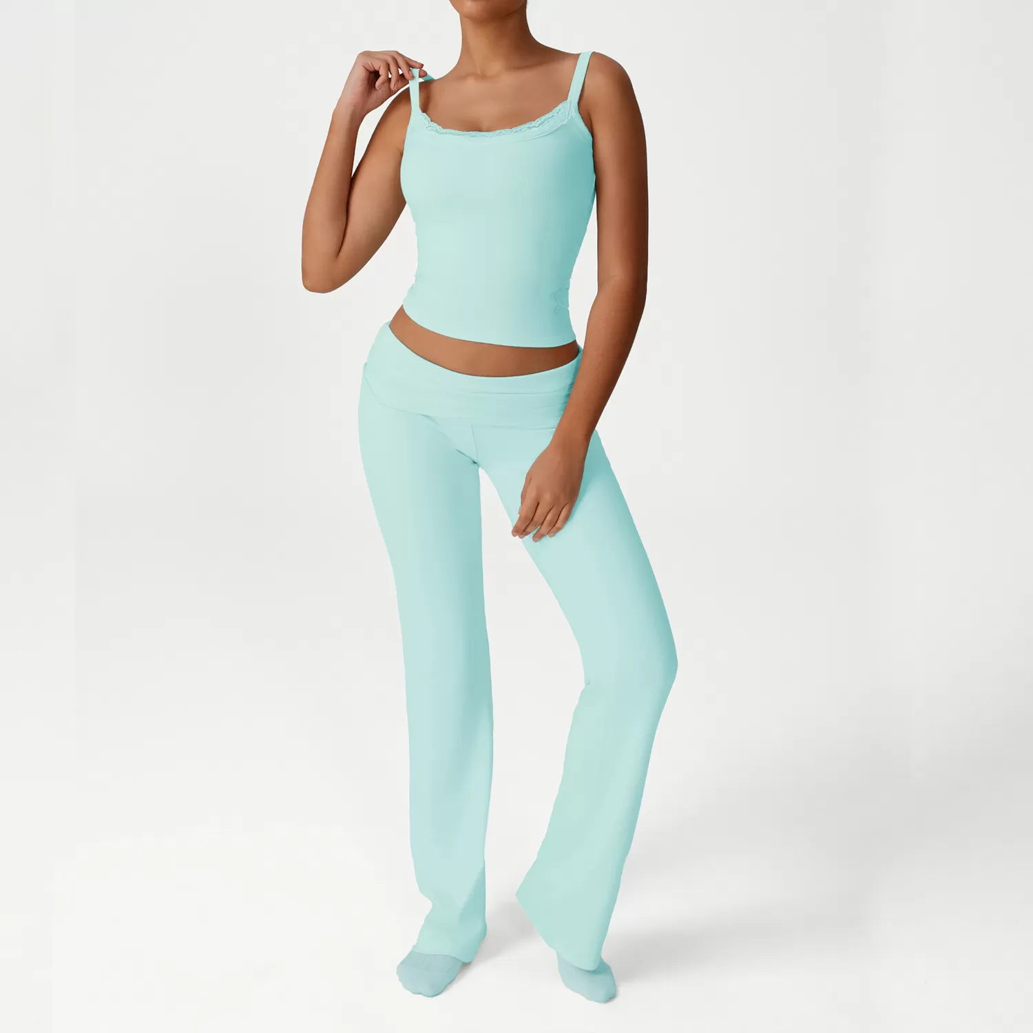 Conjunto deportivo de 3 piezas Naked Feeling para yoga y fitness FGBSM2537