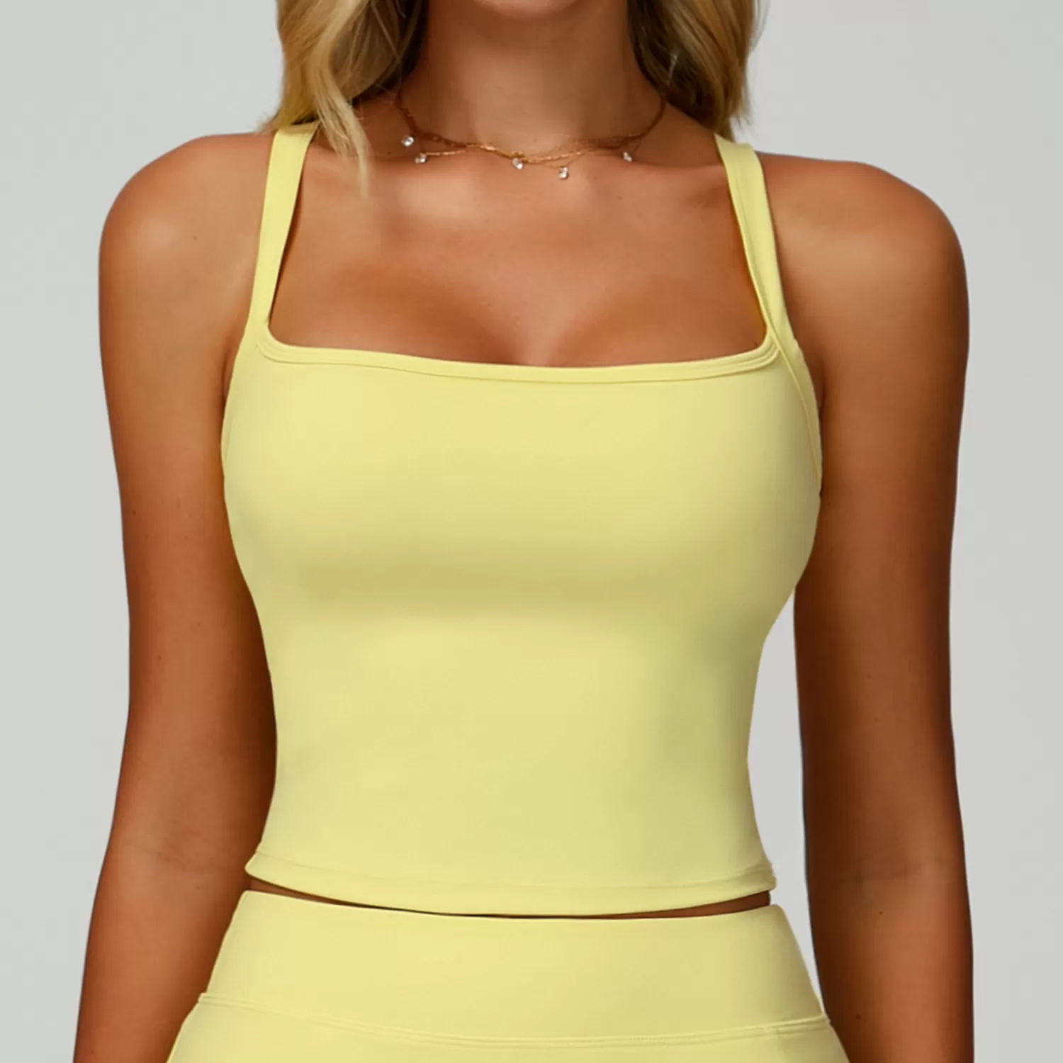 Ropa interior deportiva Advanced Sense con espalda hueca, chaleco de yoga sólido, ropa de fitness FGBEBX2002