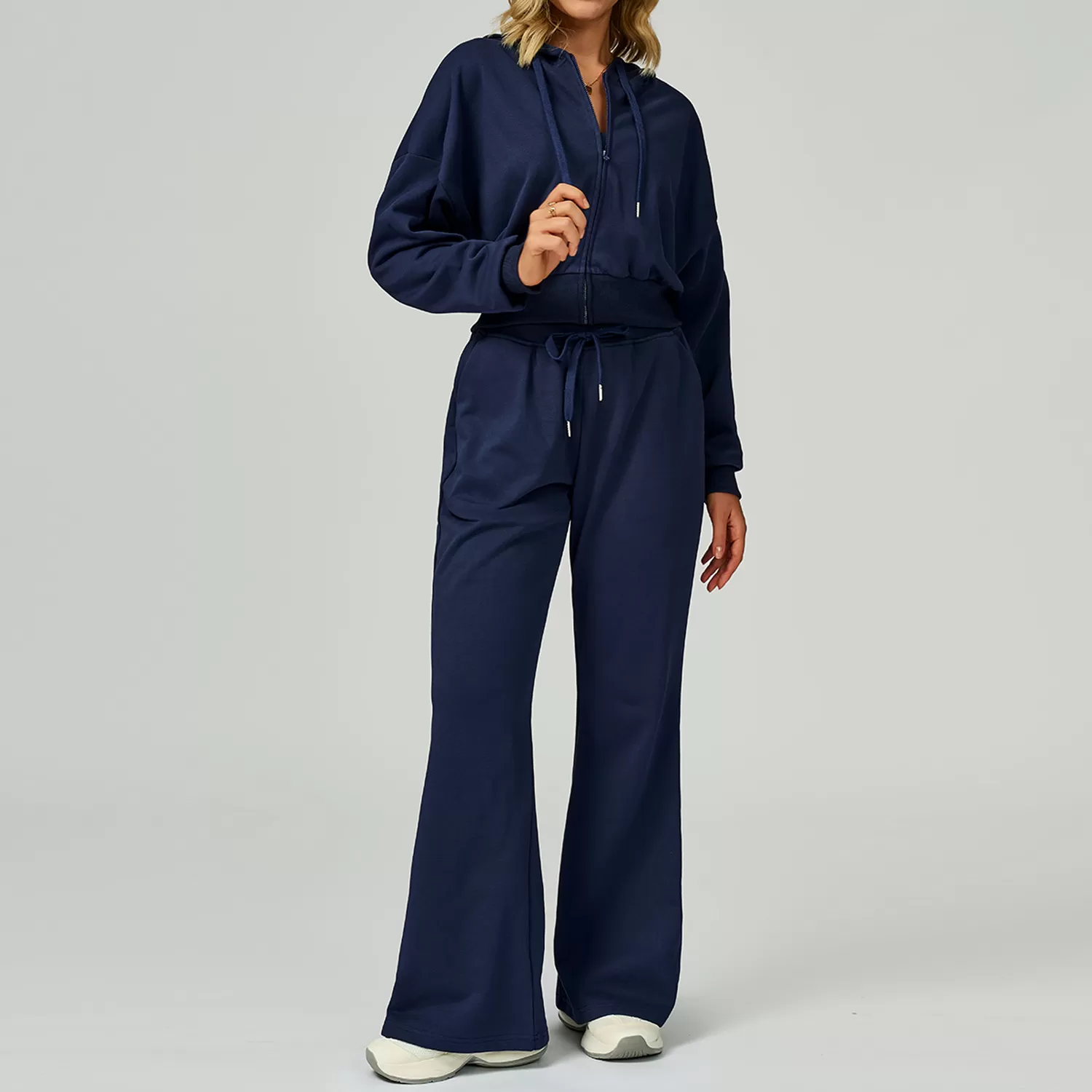 Conjunto de pantalones azul marino