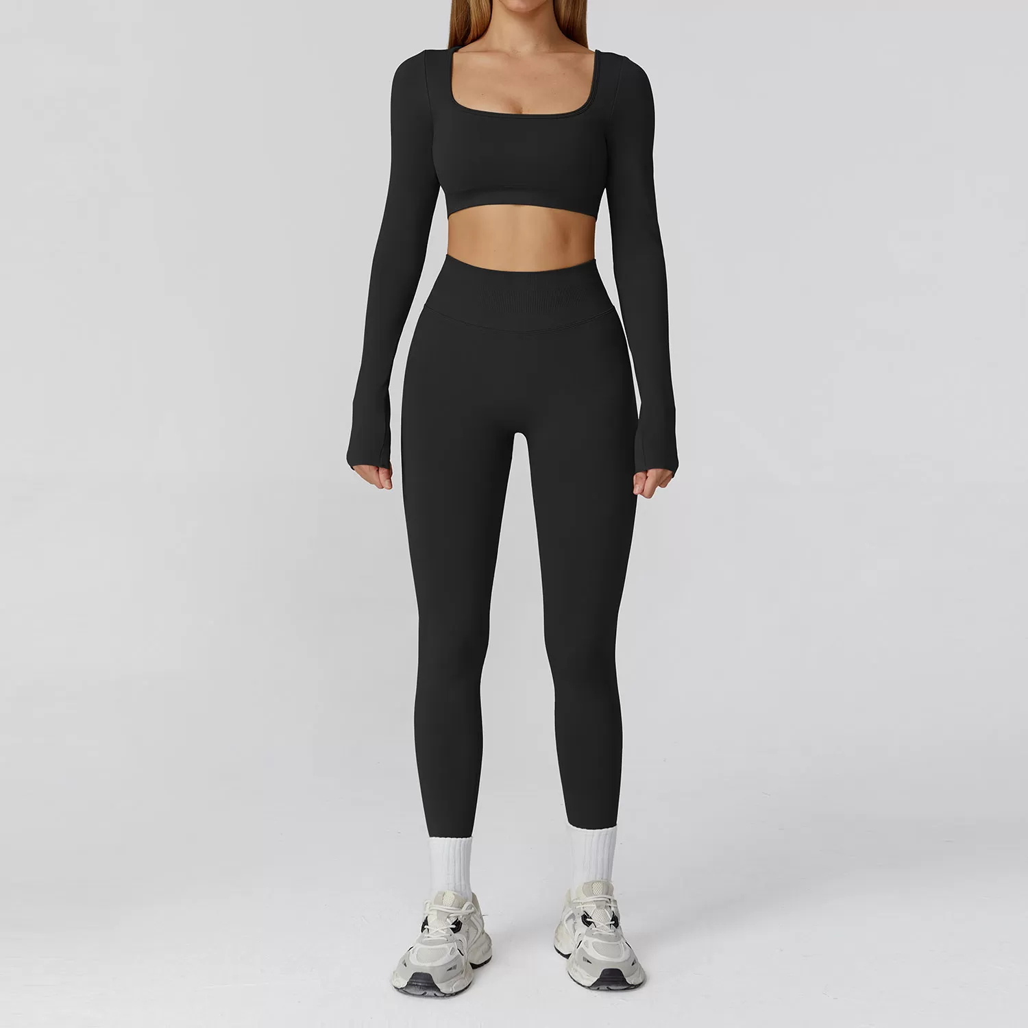 Conjuntos de yoga para mujer, de secado rápido, ajustados, para correr, fitness, sujetador antigolpes, cintura alta, conjunto deportivo para mujer, ropa deportiva para exteriores, gimnasio, FGBTZ7026