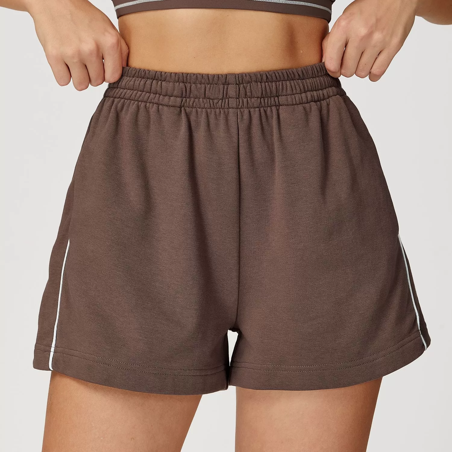 Pantalones cortos de café