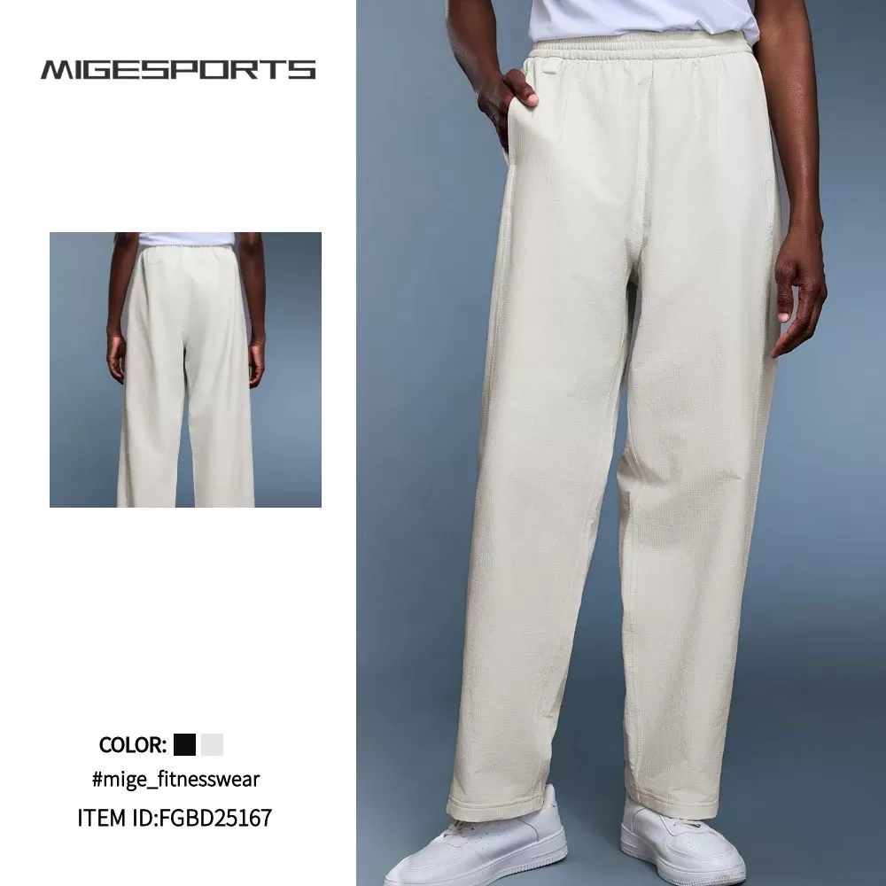 Pantalones deportivos elásticos de yoga para mujer, cómodos, FGBD25167