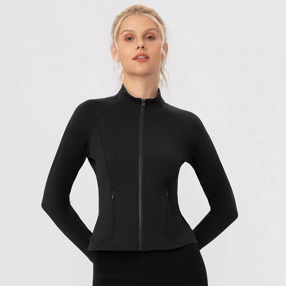 Chaqueta deportiva de otoño para mujer, para pilates, gimnasio, GB52633