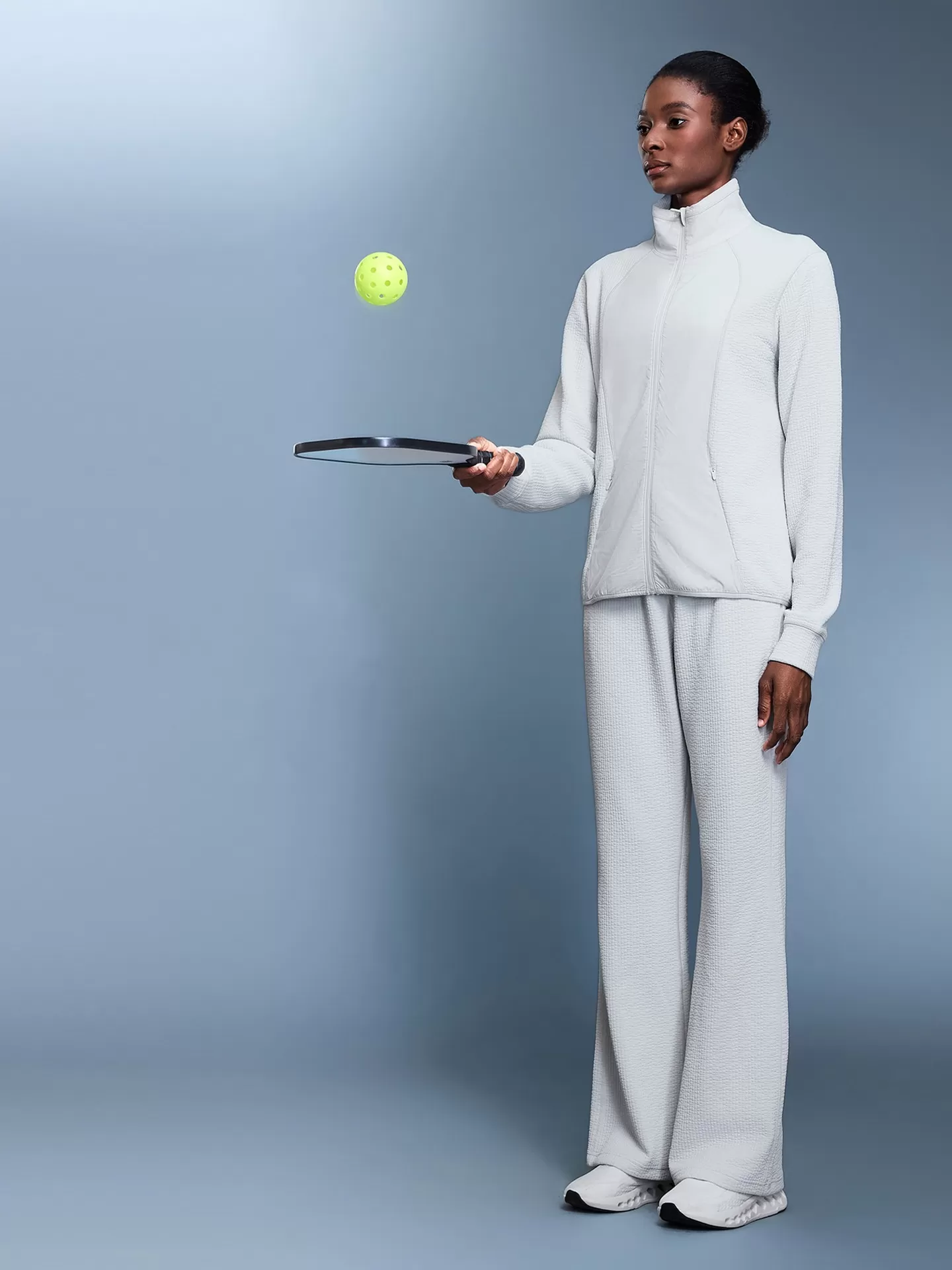 Pantalones de mujer estilo waffle, informales, transpirables, con cordón, color liso, para otoño. FGBD25165