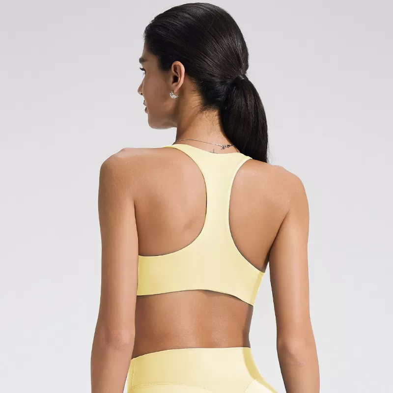 Sujetador de yoga resistente, transpirable y a prueba de impactos. Chaleco de running de secado rápido. Hermosa espalda. FGBNY1339