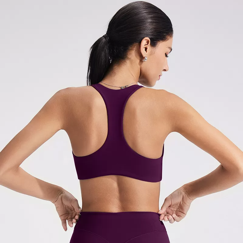 Sujetador de yoga resistente, transpirable y a prueba de impactos. Chaleco de running de secado rápido. Hermosa espalda. FGBNY1339