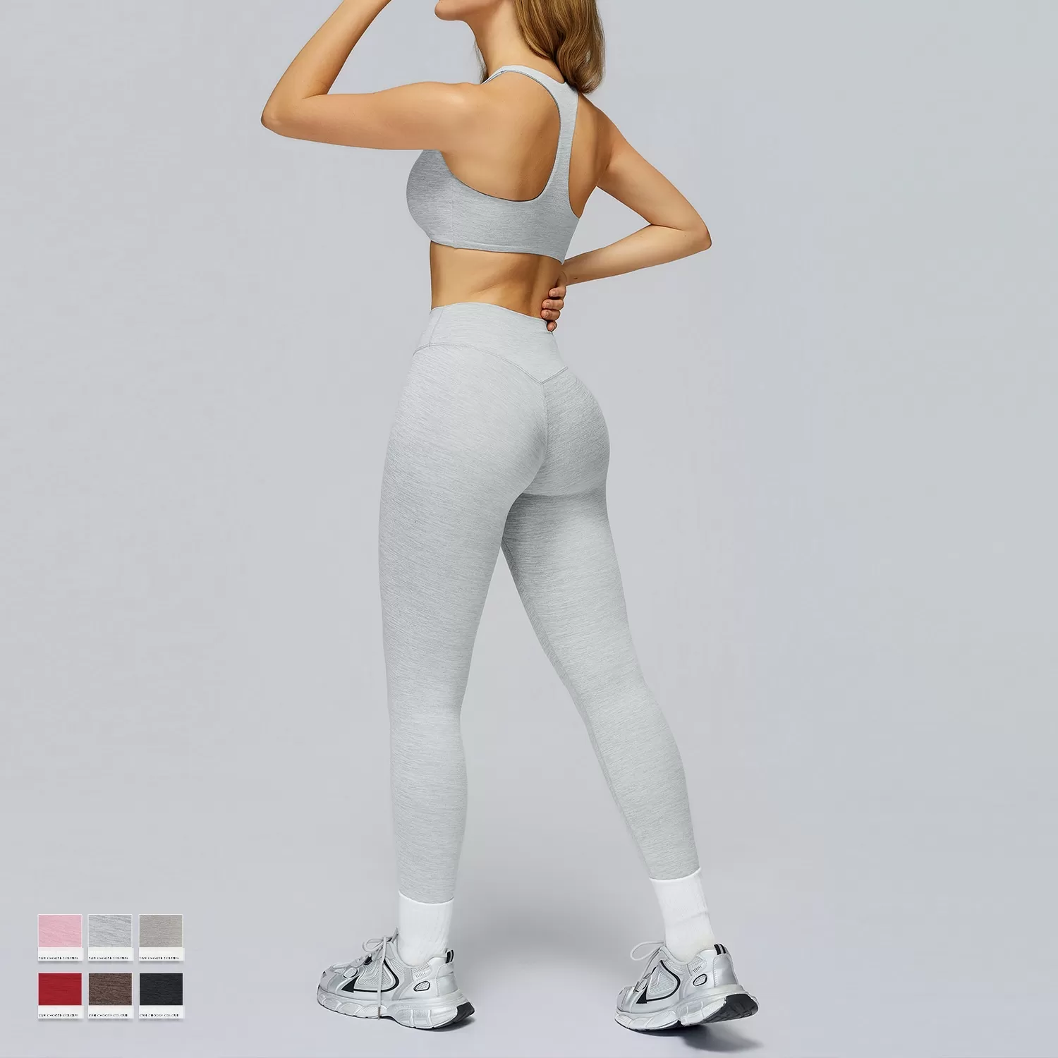 Ropa deportiva para mujer, ideal para gimnasio y yoga. Conjunto deportivo de entrenamiento FGBTZ4510