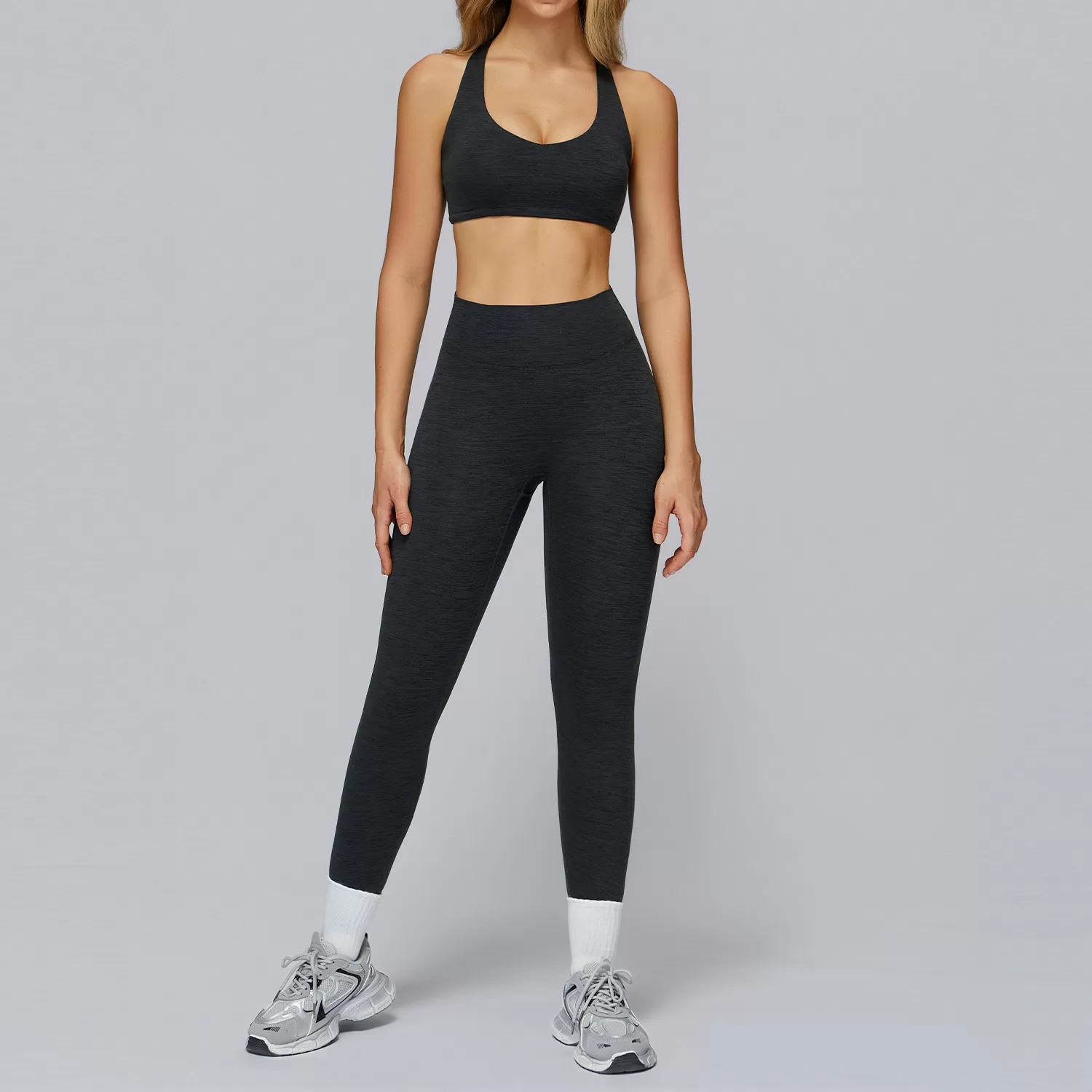 Ropa deportiva para mujer, ideal para gimnasio y yoga. Conjunto deportivo de entrenamiento FGBTZ4510