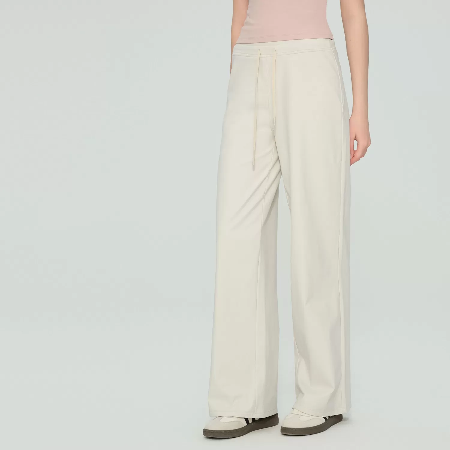 Pantalones de yoga de alta elasticidad, cintura alta, realzadores de cadera, sin marcas incómodas, tejido polar para ejercicio FGBCK53012