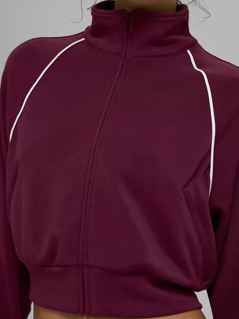 Conjunto deportivo informal de chaqueta, pantalón y falda para mujer con cintura elástica FGBT6607+K6609