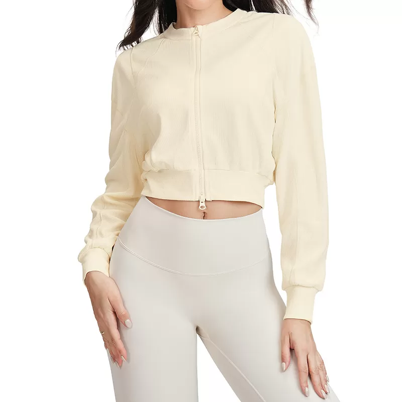 Chaqueta de yoga para mujer, ropa deportiva para correr, FGBCWT8249