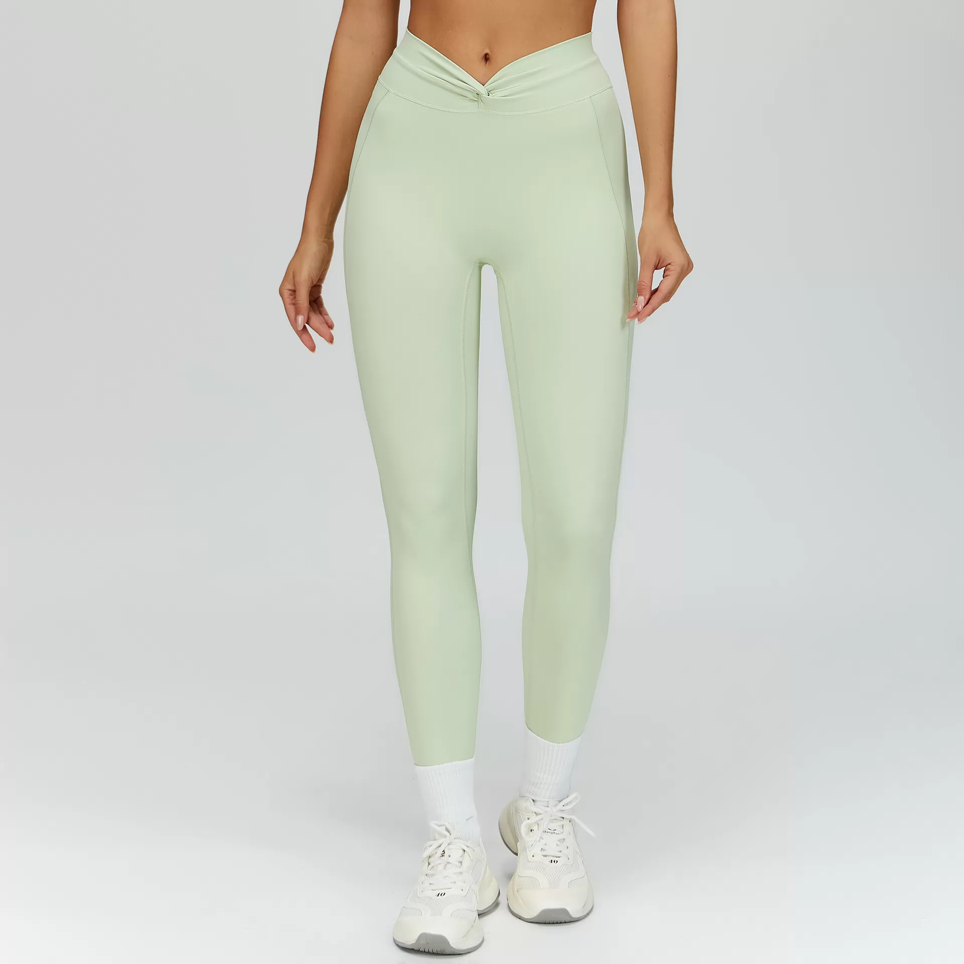 Leggings verde claro