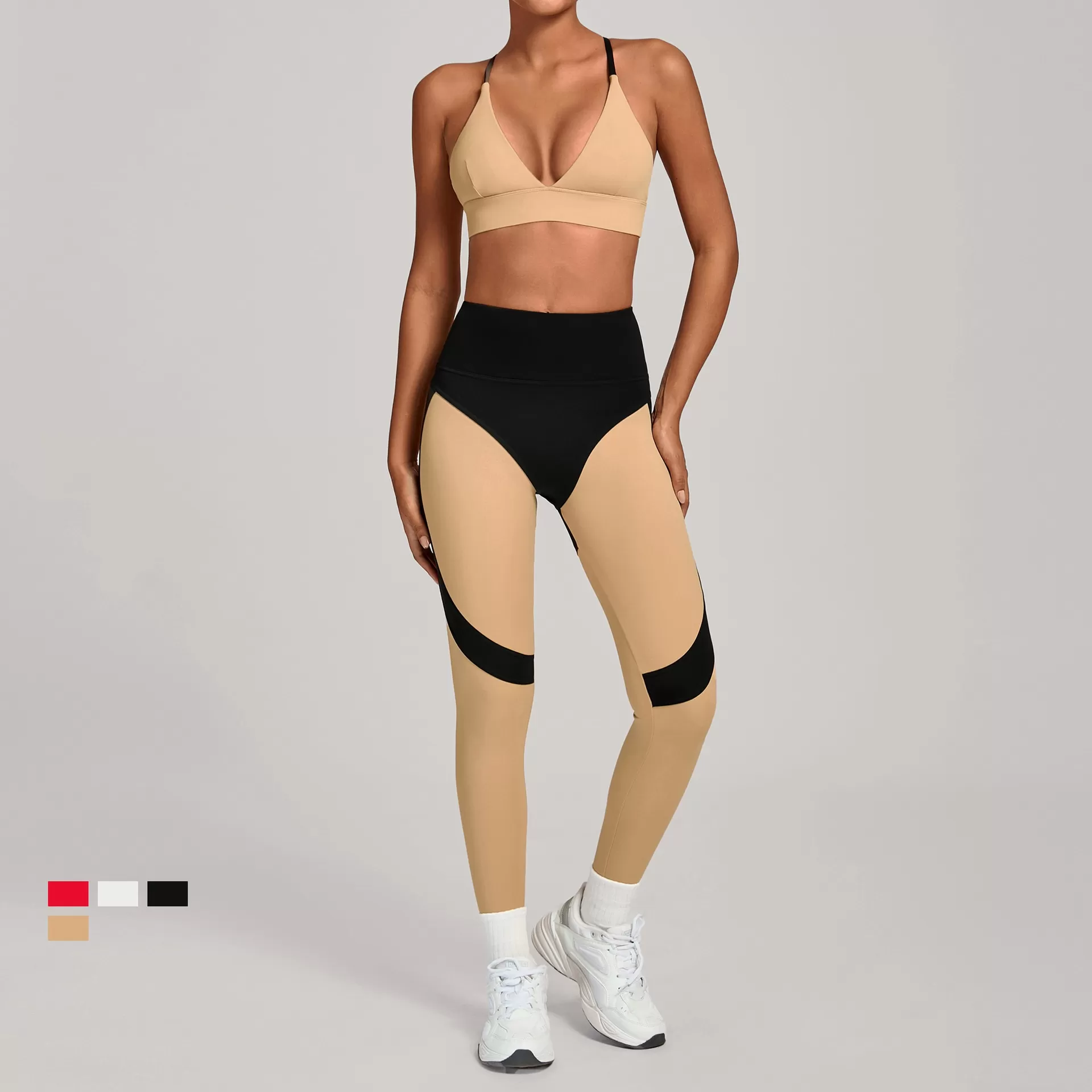 Conjuntos de yoga para mujer, ropa deportiva, conjuntos de entrenamiento de 2 piezas para mujer FGB7514+2506