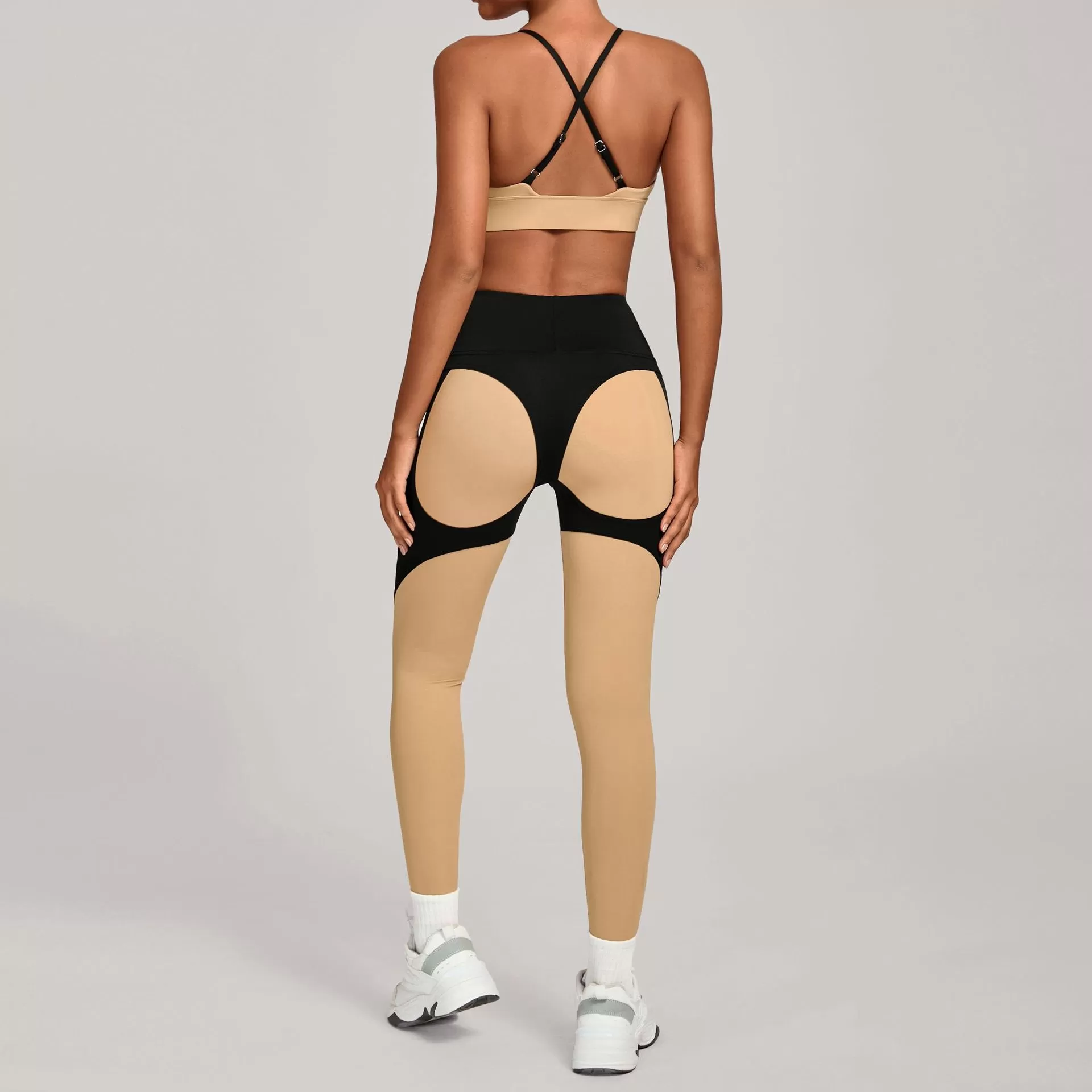 Conjuntos de yoga para mujer, ropa deportiva, conjuntos de entrenamiento de 2 piezas para mujer FGB7514+2506