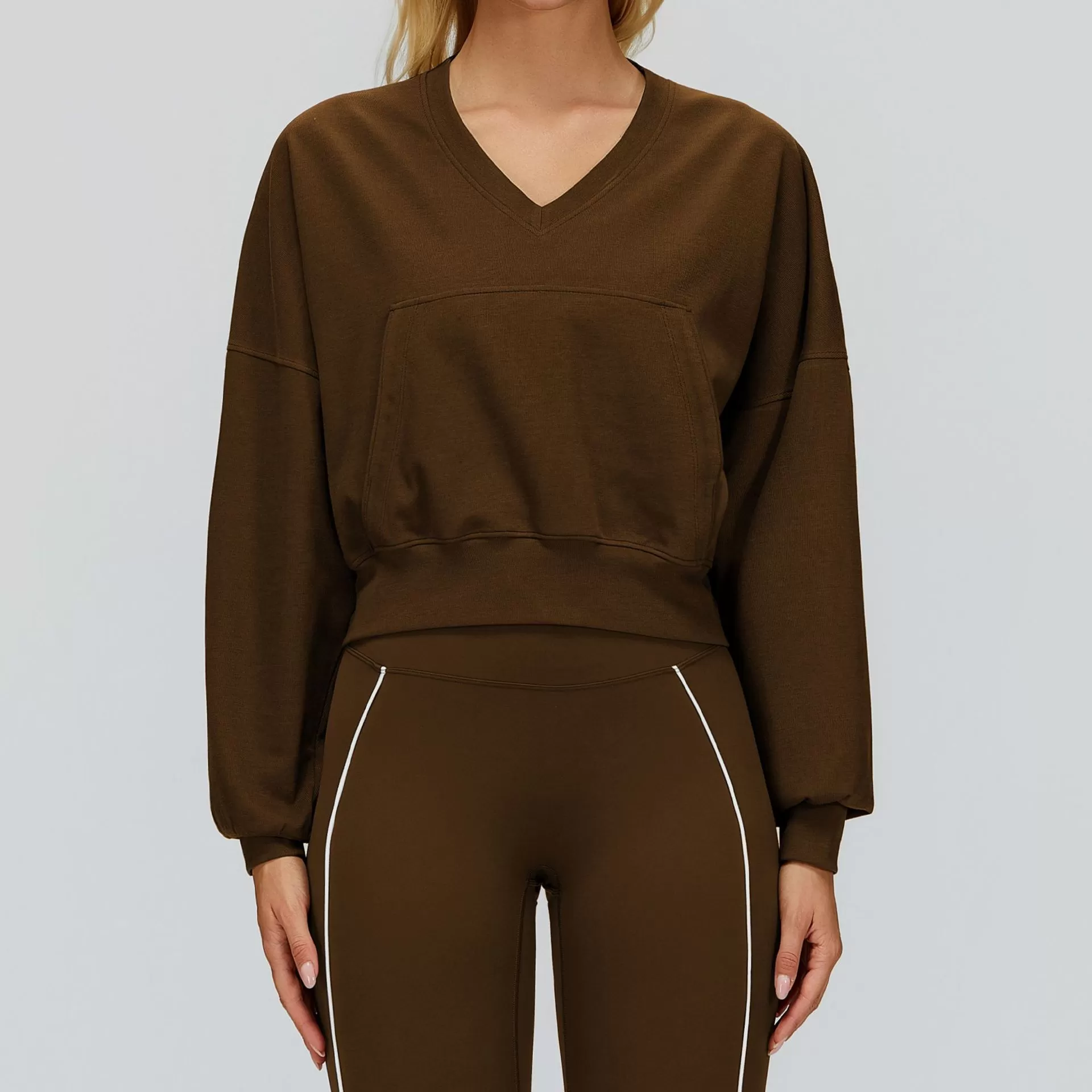 Chaqueta cortavientos con cremallera y cuello alto para mujer, para otoño e invierno, para correr, ropa deportiva, FGBEWY2501