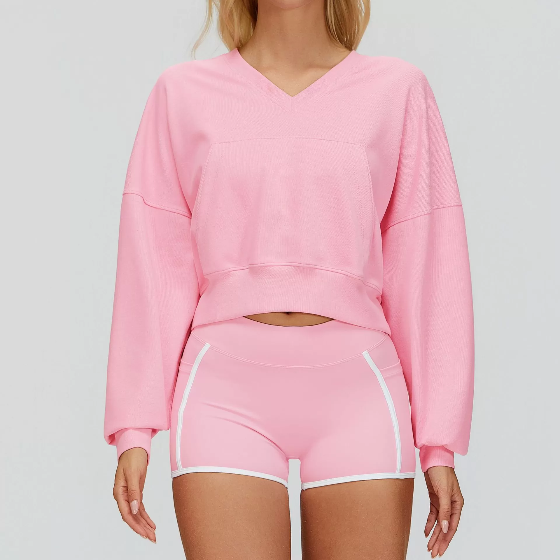 Chaqueta cortavientos con cremallera y cuello alto para mujer, para otoño e invierno, para correr, ropa deportiva, FGBEWY2501