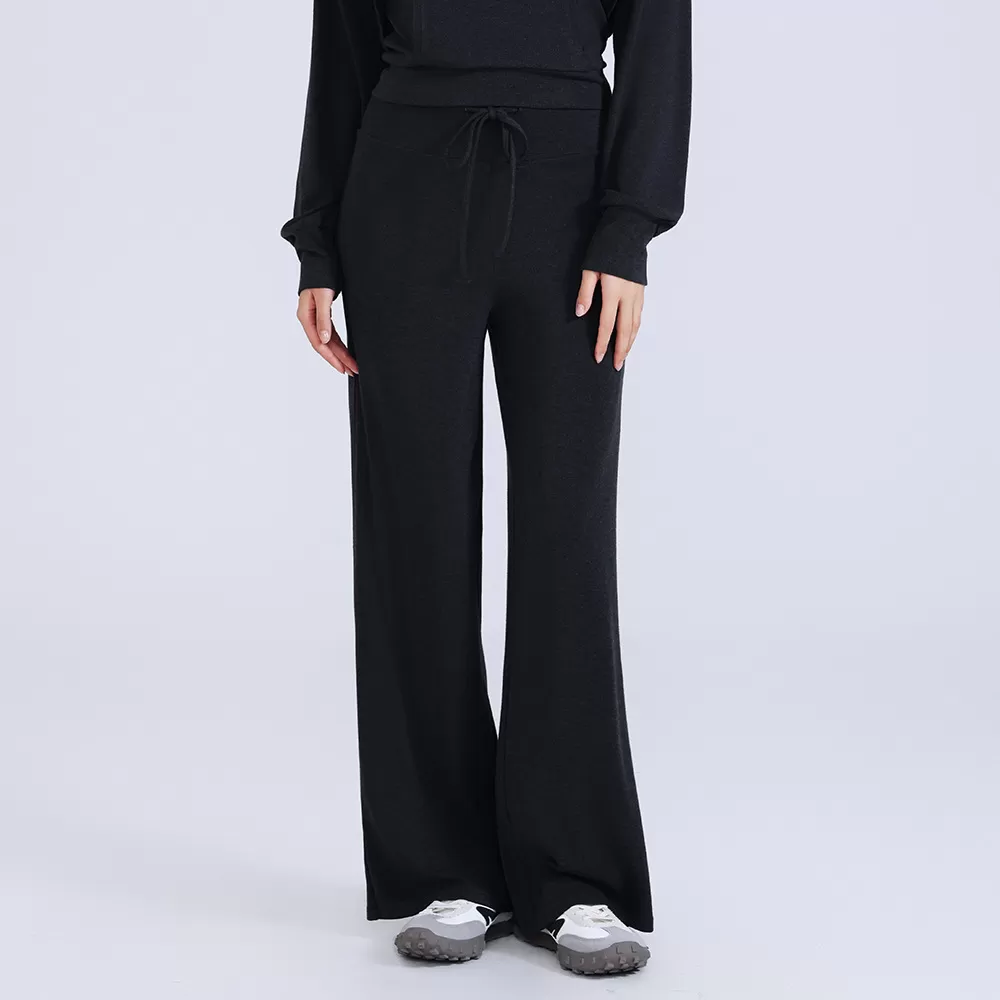 Pantalones de yoga de nuevo estilo, cintura elástica, holgados, de pierna recta, para fitness, de pierna ancha, informales, para correr, para mujer, FGBCK3371