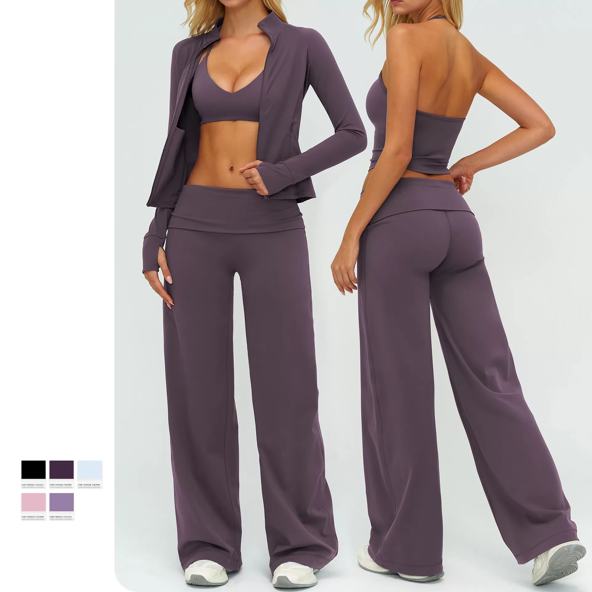 Conjuntos de yoga de secado rápido, ajustados, para correr, fitness, a prueba de golpes, para mujer, para exteriores, fitness, gimnasio, FGBTZ5529