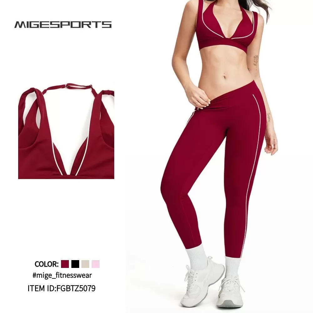 Conjuntos de ropa deportiva para mujer, ropa deportiva para gimnasio, leggings y pantalones cortos, conjuntos de yoga FGBTZ5079